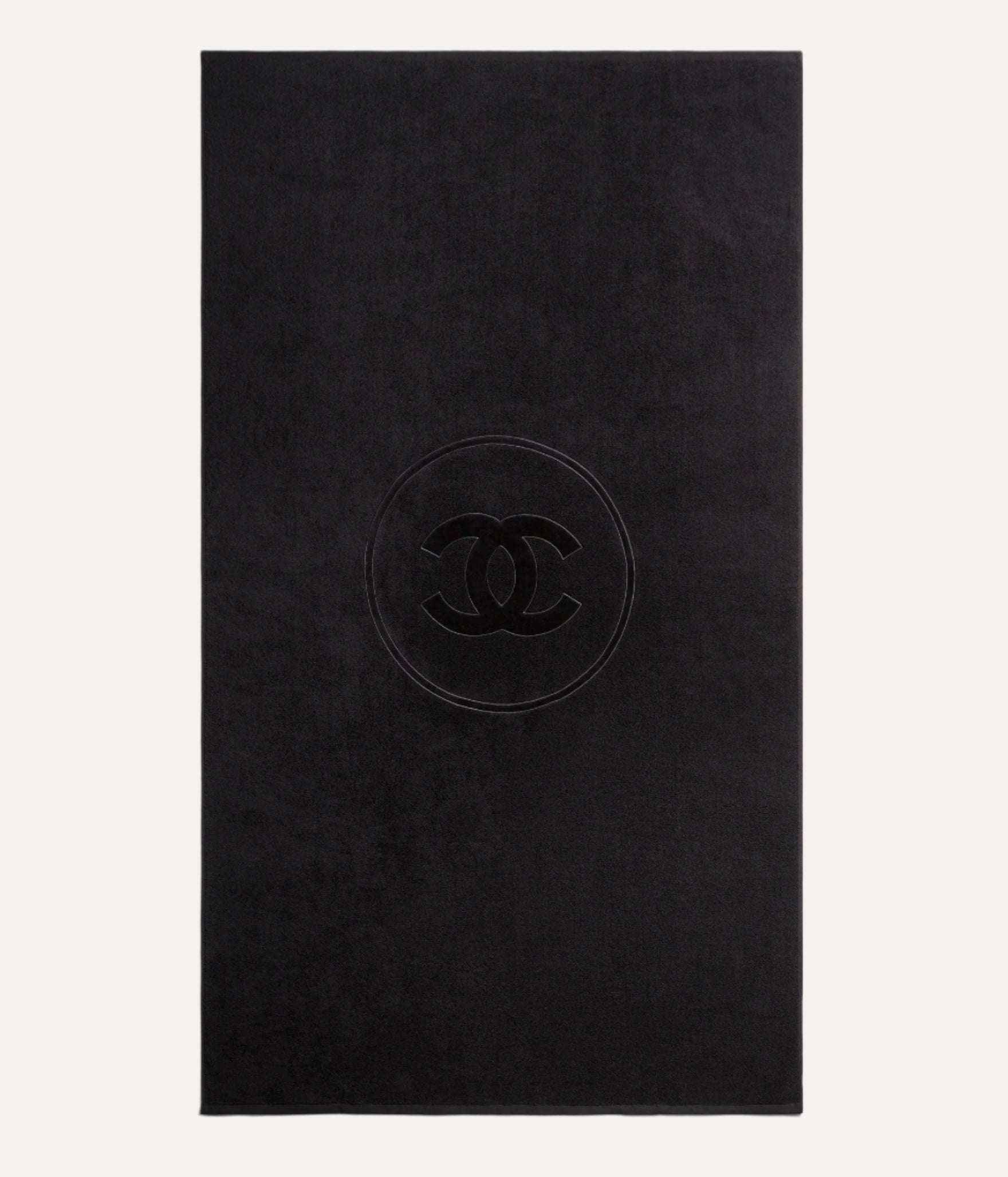 Chanel Coco Beach 2025 Beachwear Set Bag Black