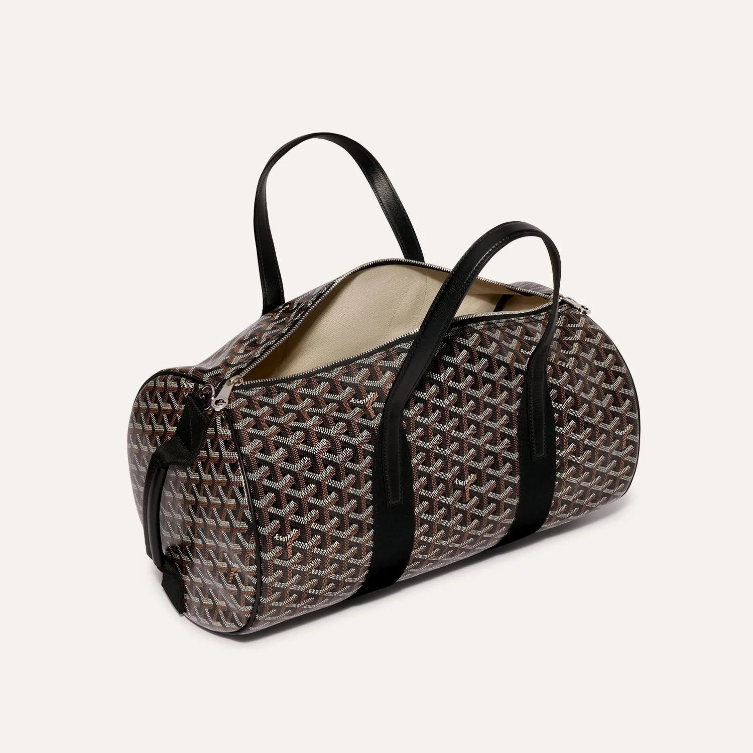 Goyard Barrel 40 Sports Bag Black