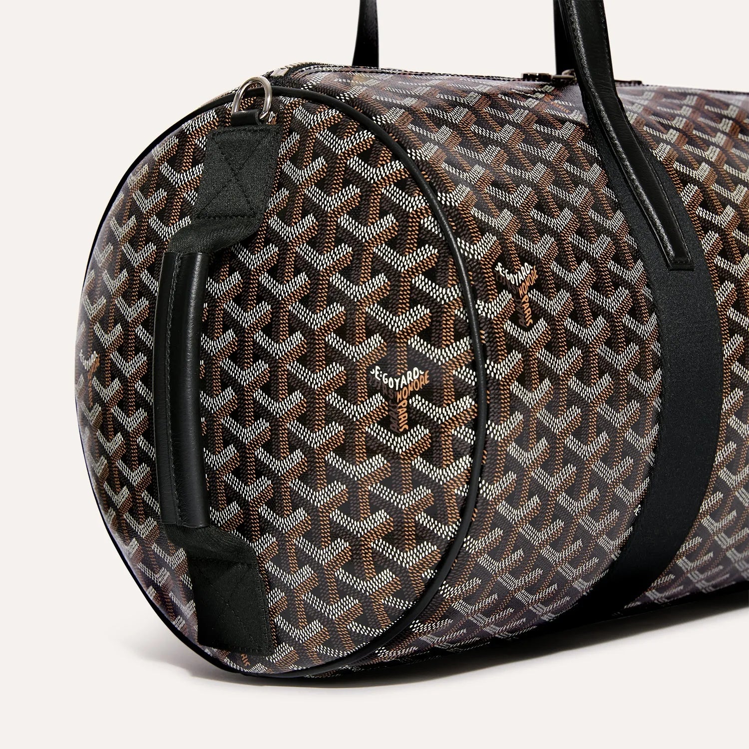 Goyard Barrel 40 Sports Bag Black