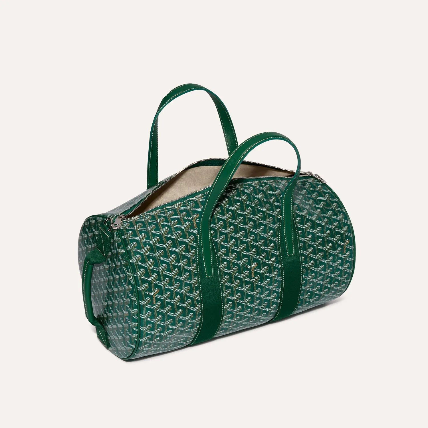 Goyard Barrel 40 Sports Bag Green