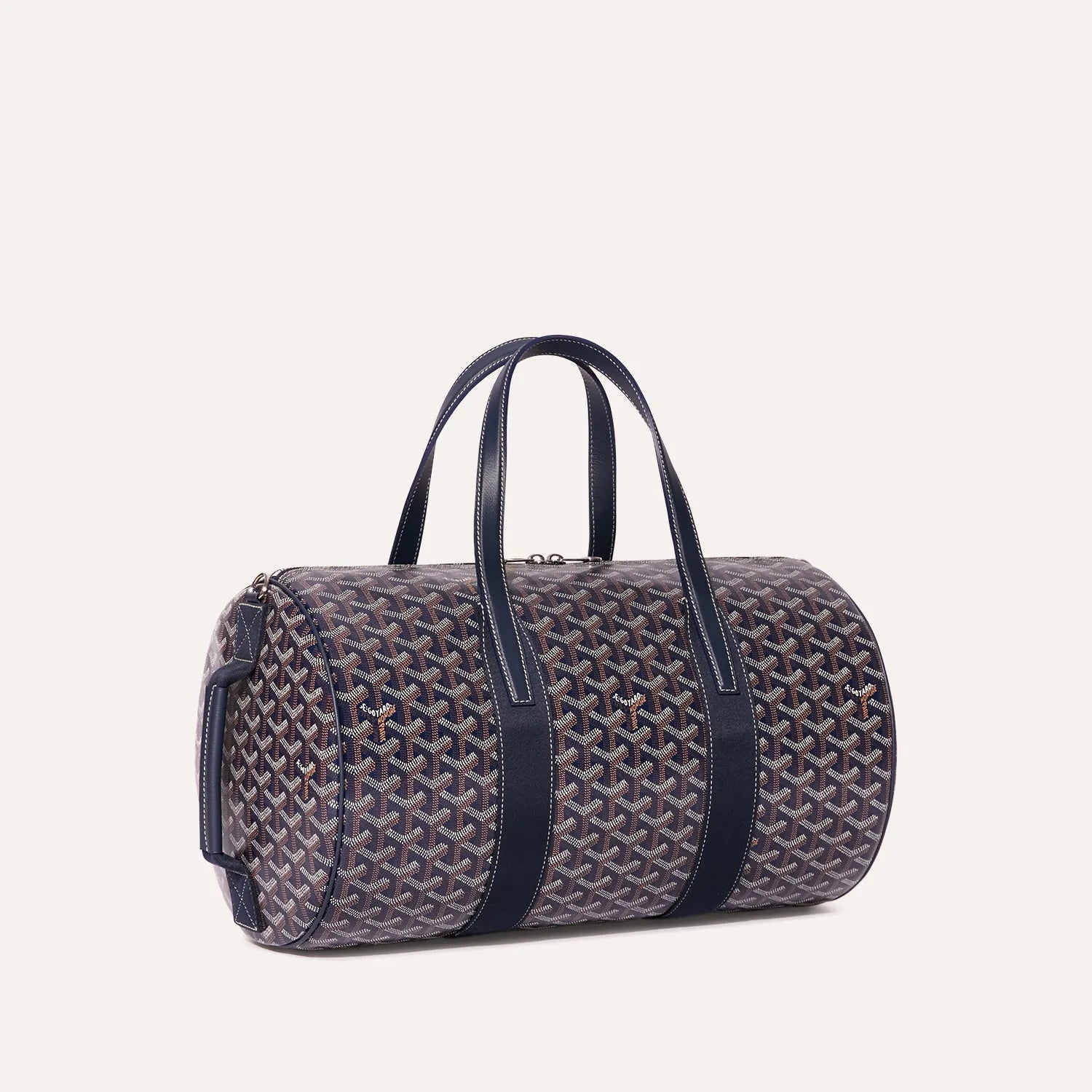 goyard travel bag men's Goyard Barrel 40 Sports Bag Navy