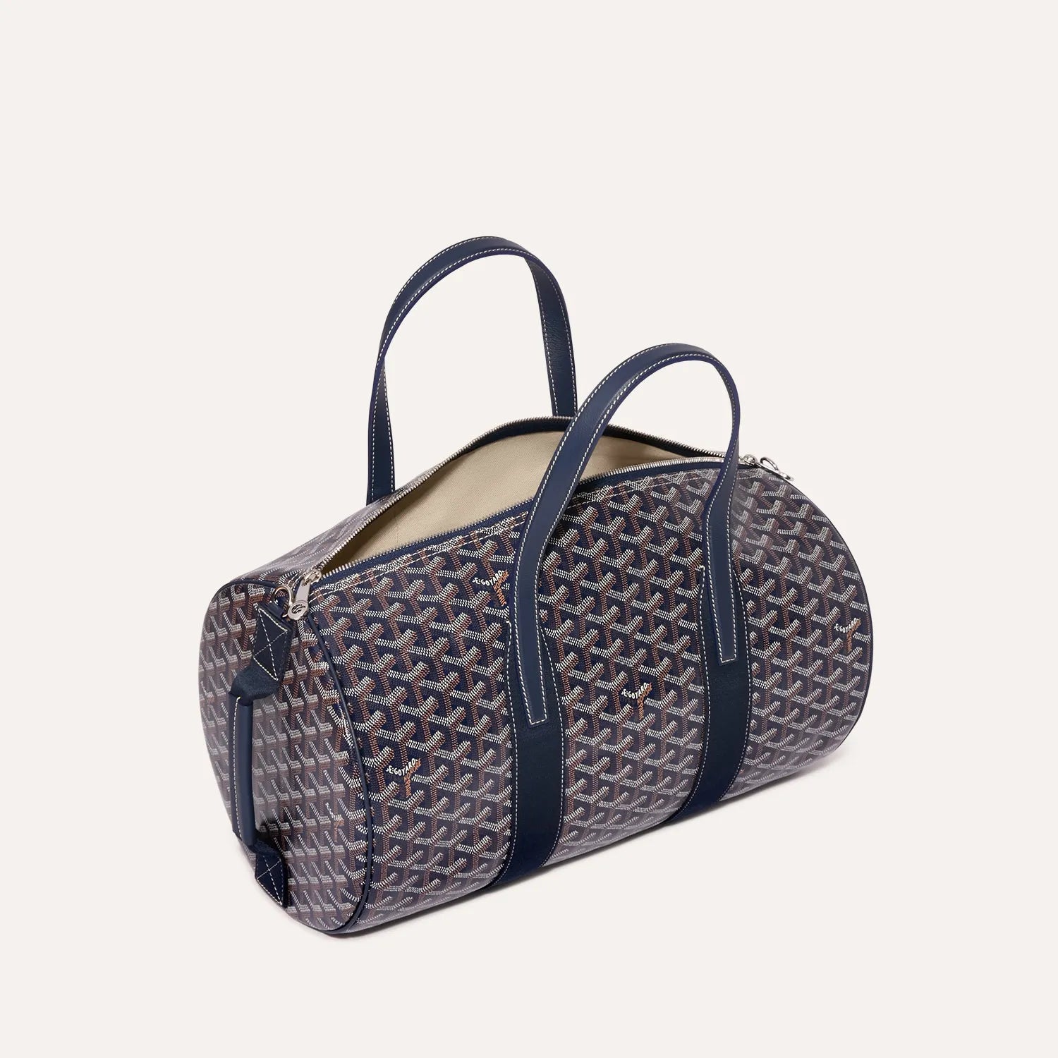 Goyard Barrel 40 Sports Bag Navy