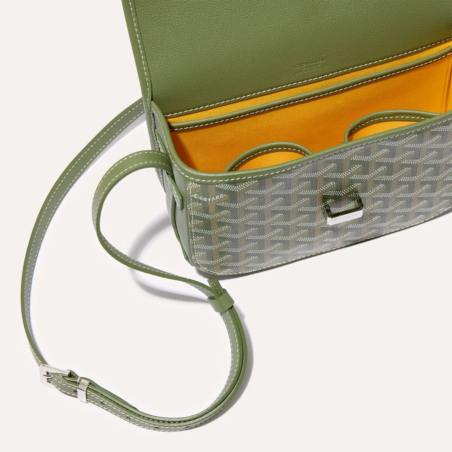Goyard Belvedere PM Bag Khaki
