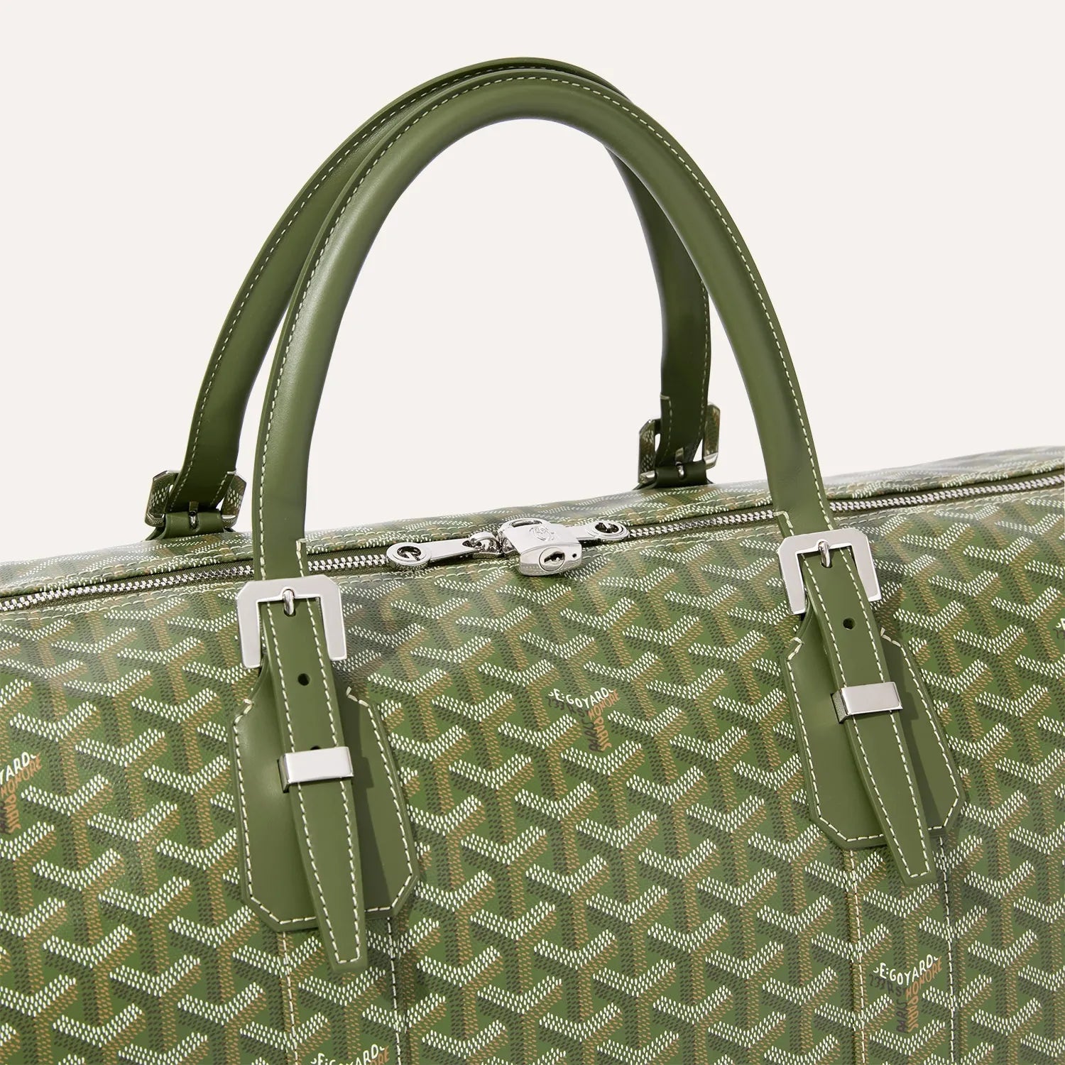 Goyard Boston 50 Bag Khaki
