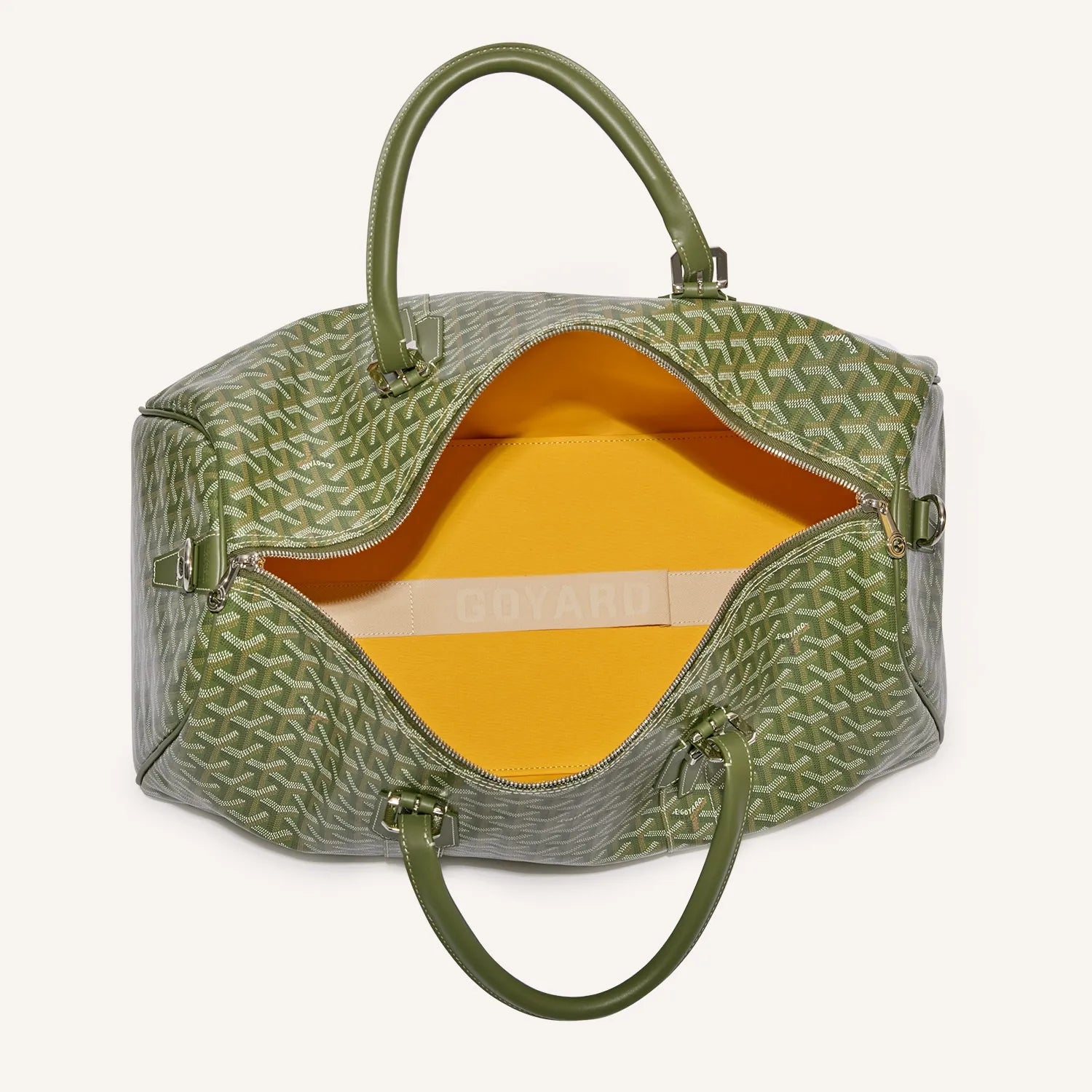Goyard Boston 50 Bag Khaki