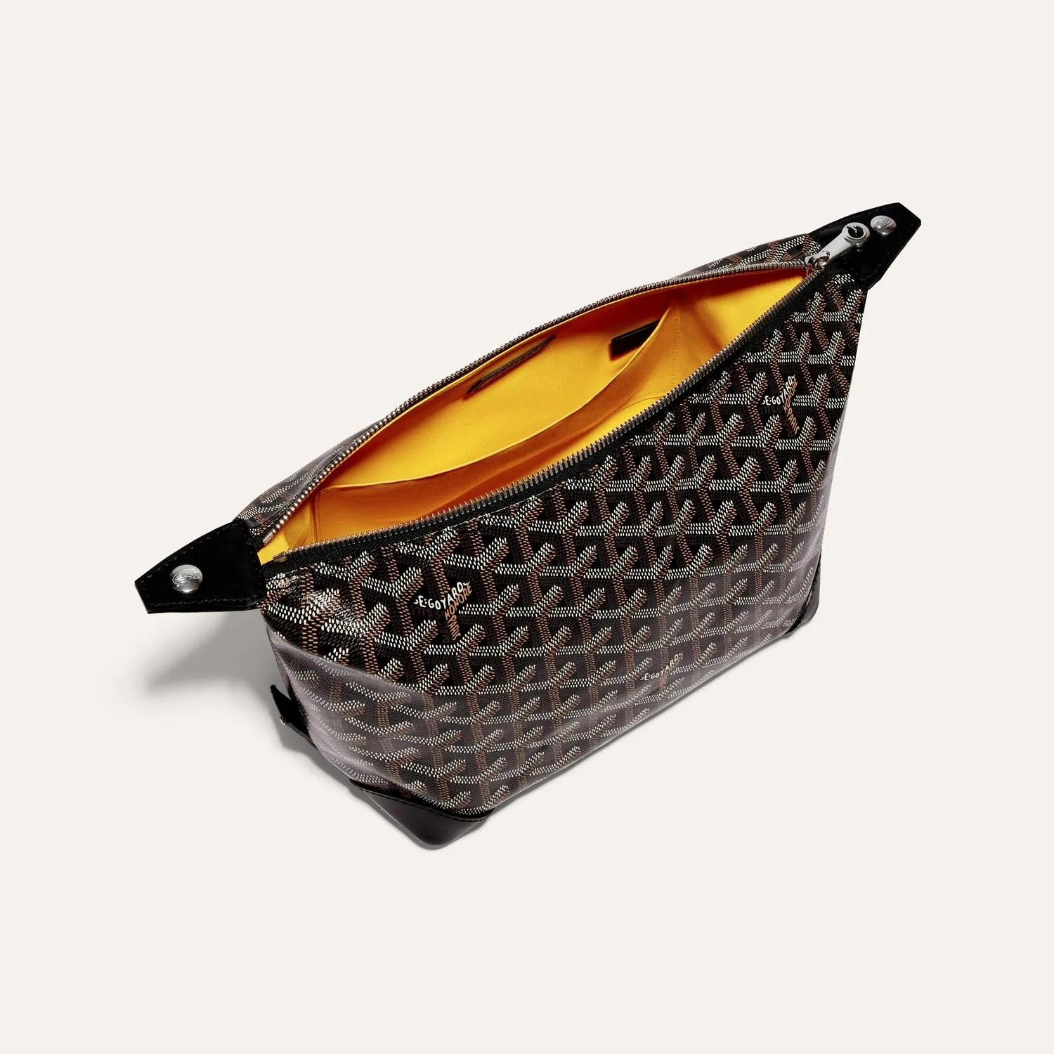 Goyard Bowling 25 Black Toiletry Bag