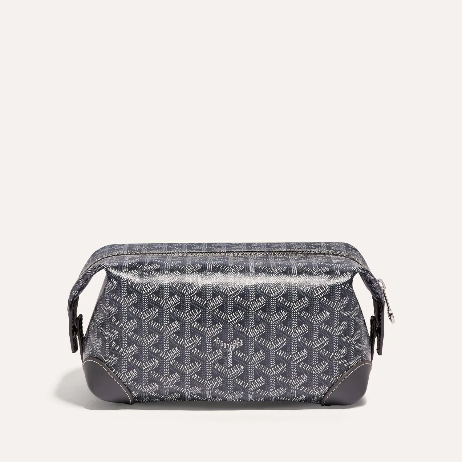 Goyard Bowling 25 Grey Toiletry Bag