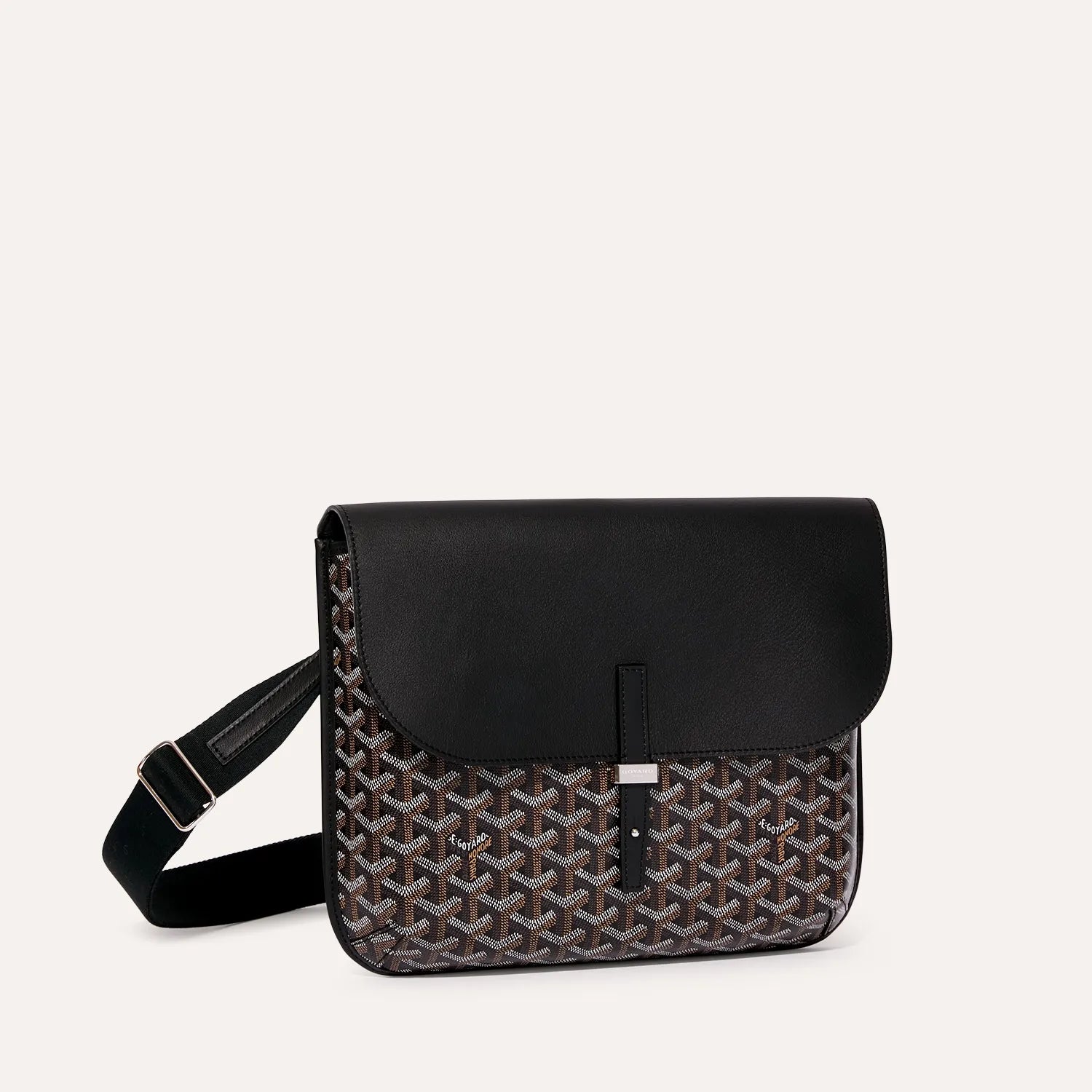 Goyard Coursier Messenger Bag Black