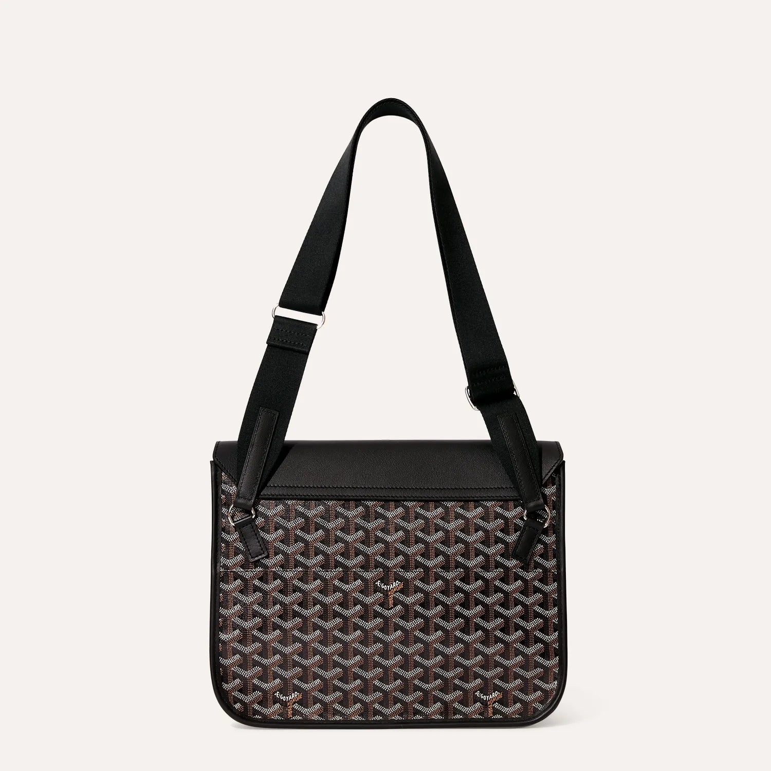 Goyard Coursier Messenger Bag Black