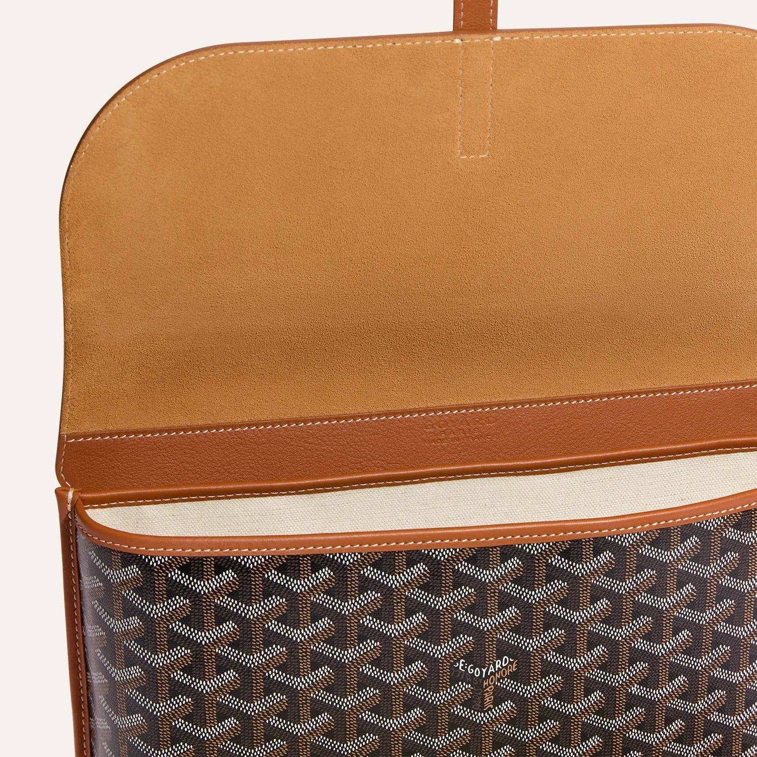 Goyard Coursier Messenger Bag Black & Tan