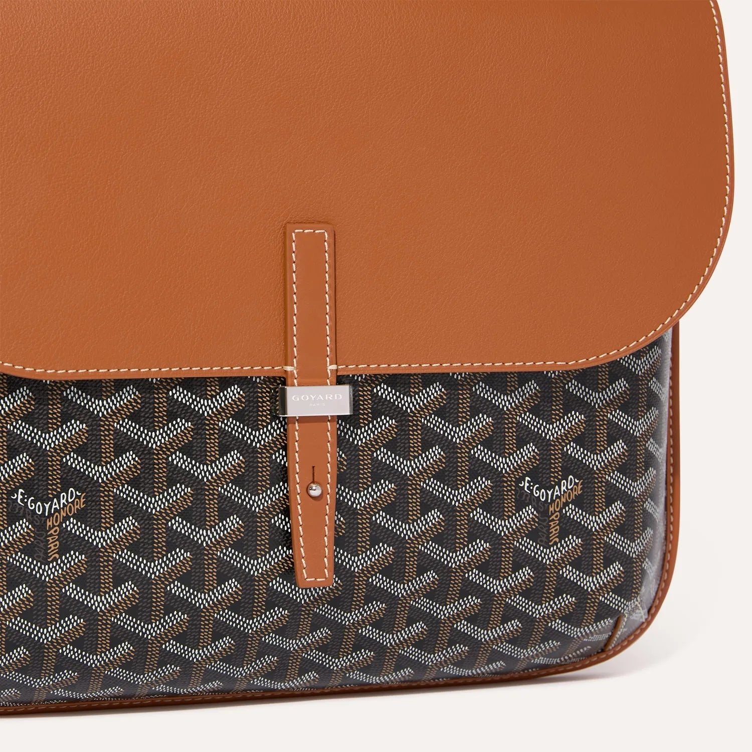 Goyard Coursier Messenger Bag Black & Tan