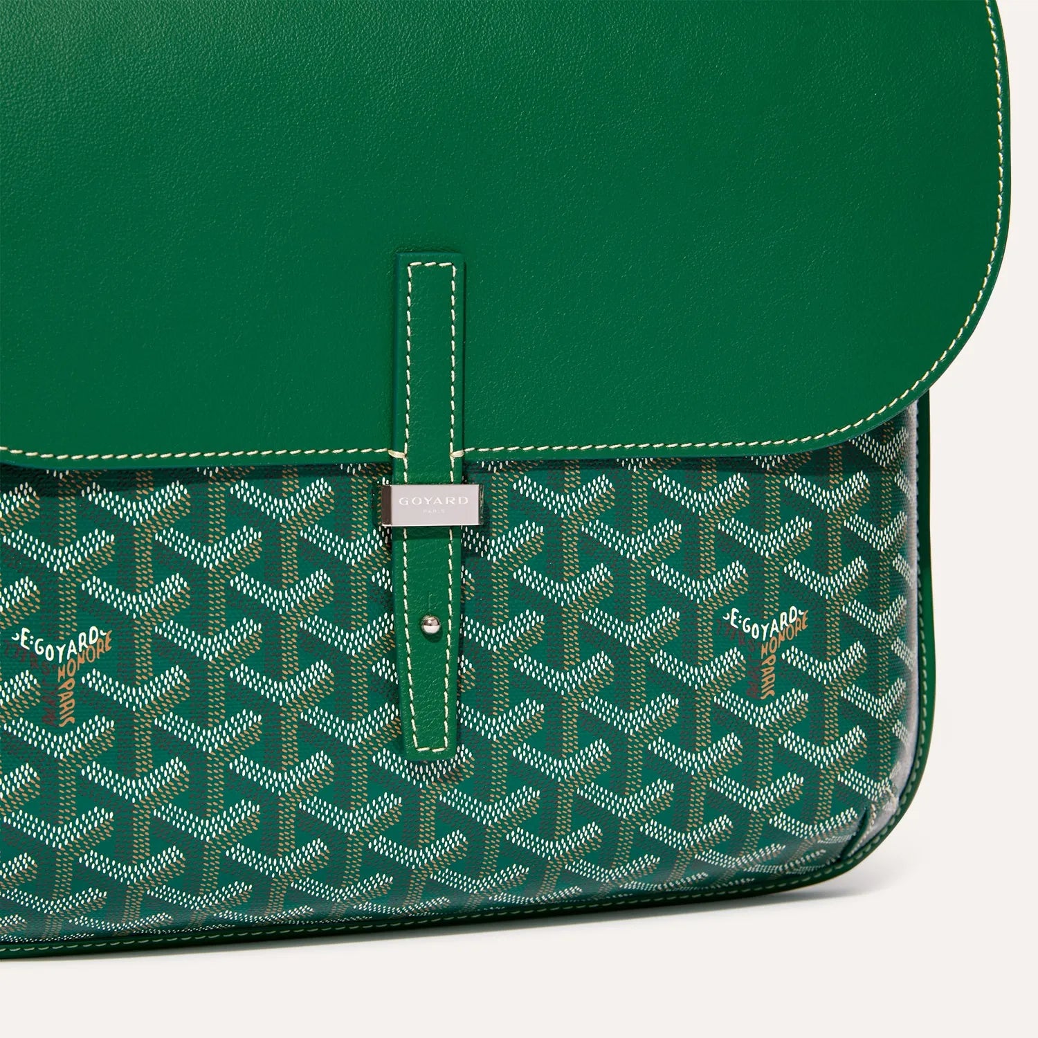 Goyard Coursier Messenger Bag Green