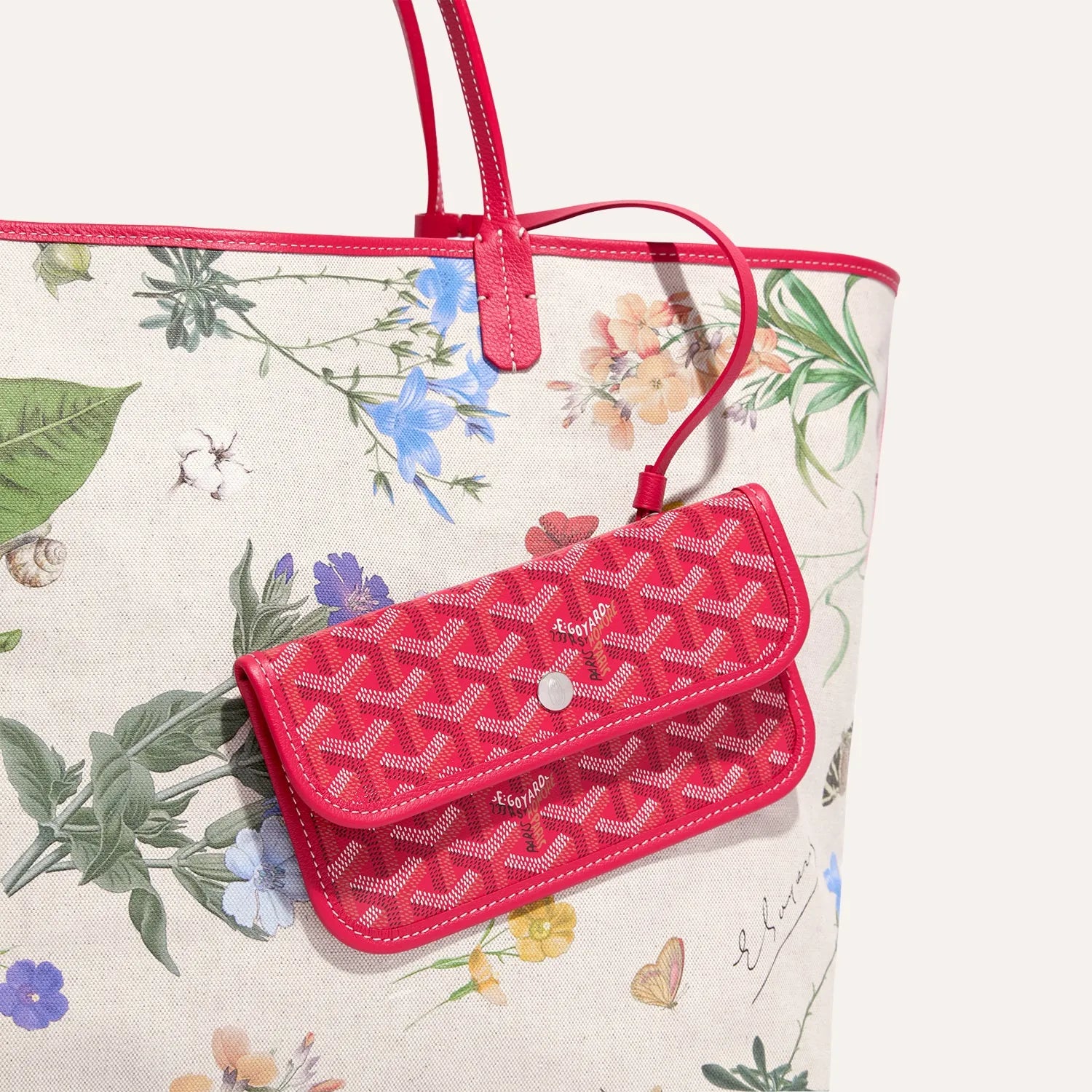 Goyard Saint Louis GM Bag Fuchsia