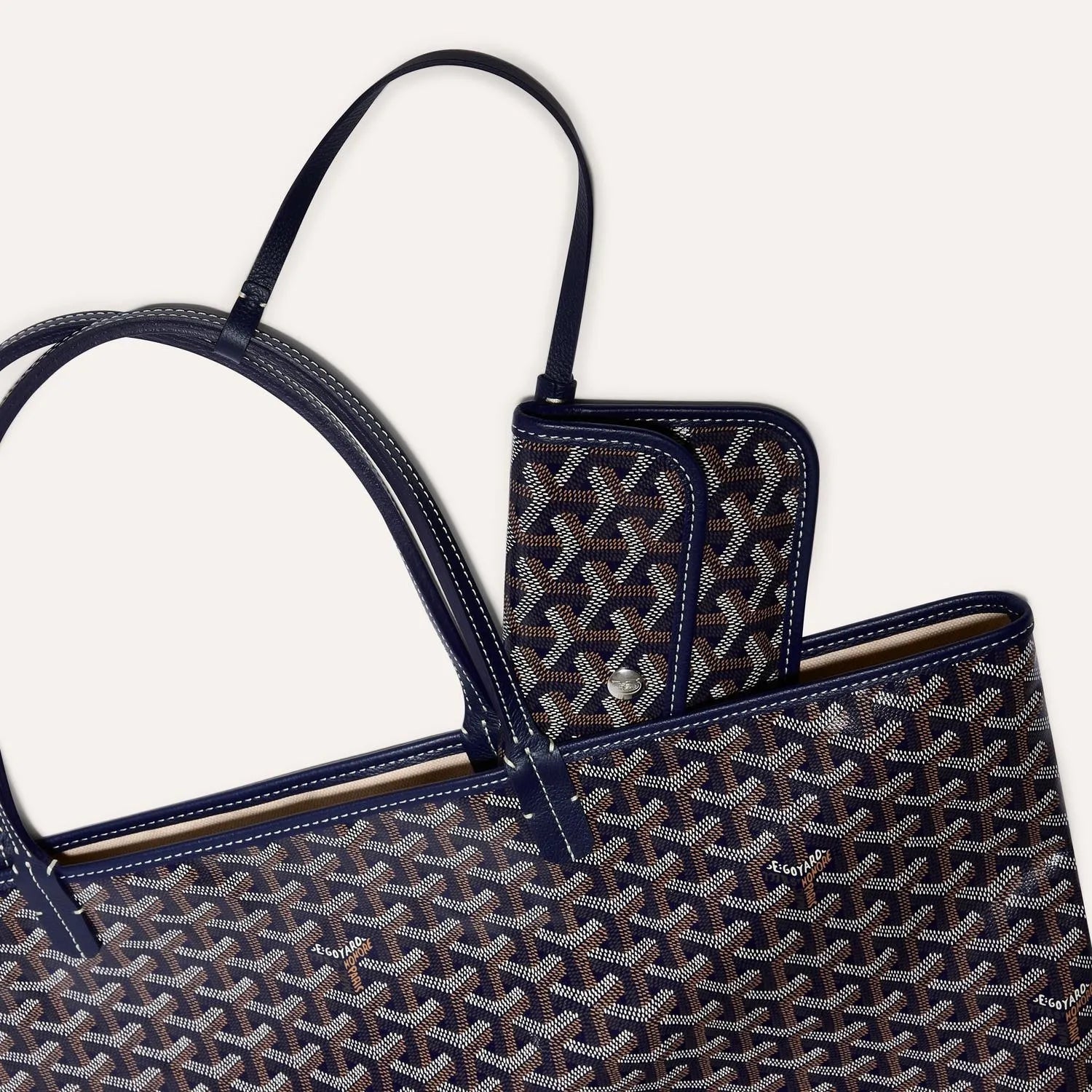 Goyard Saint Louis GM Bag Navy