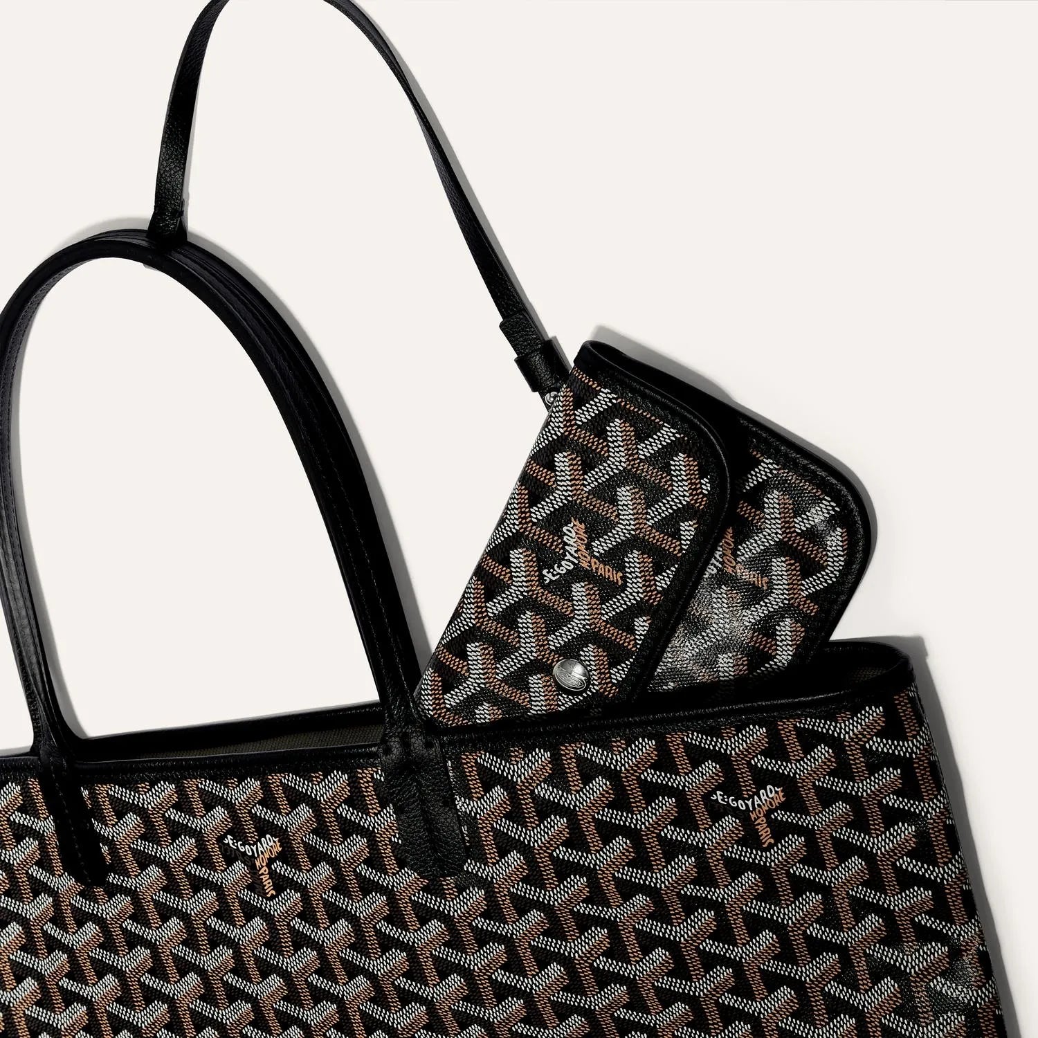 Goyard Saint Louis PM Bag Black
