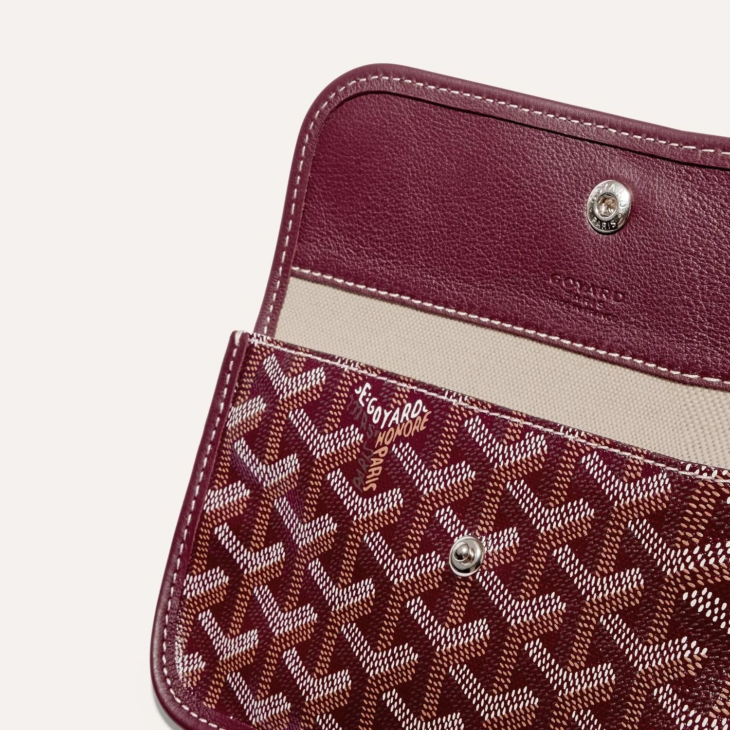 Goyard Saint Louis PM Bag Burgundy