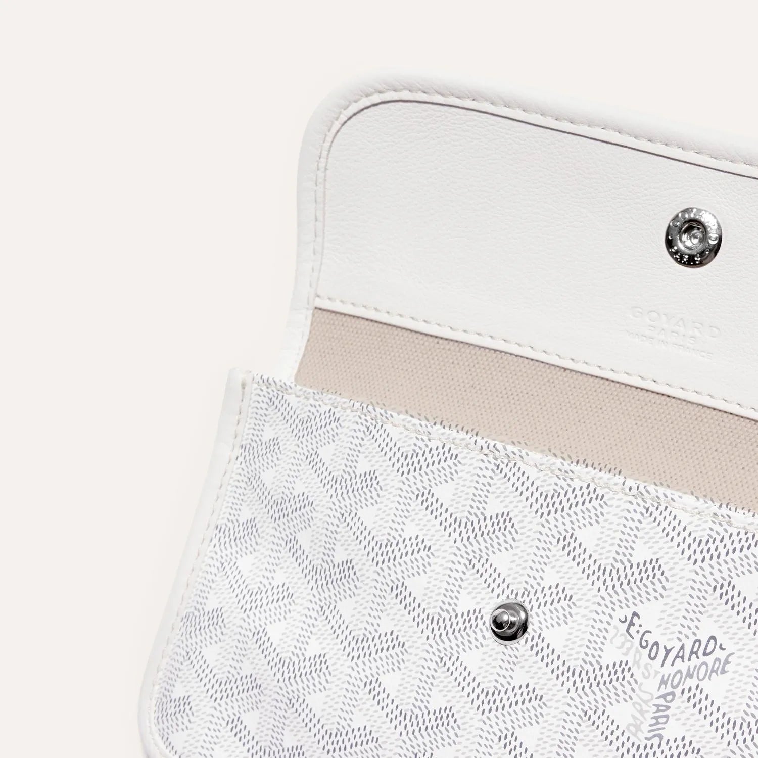 Goyard Saint Louis PM Bag White