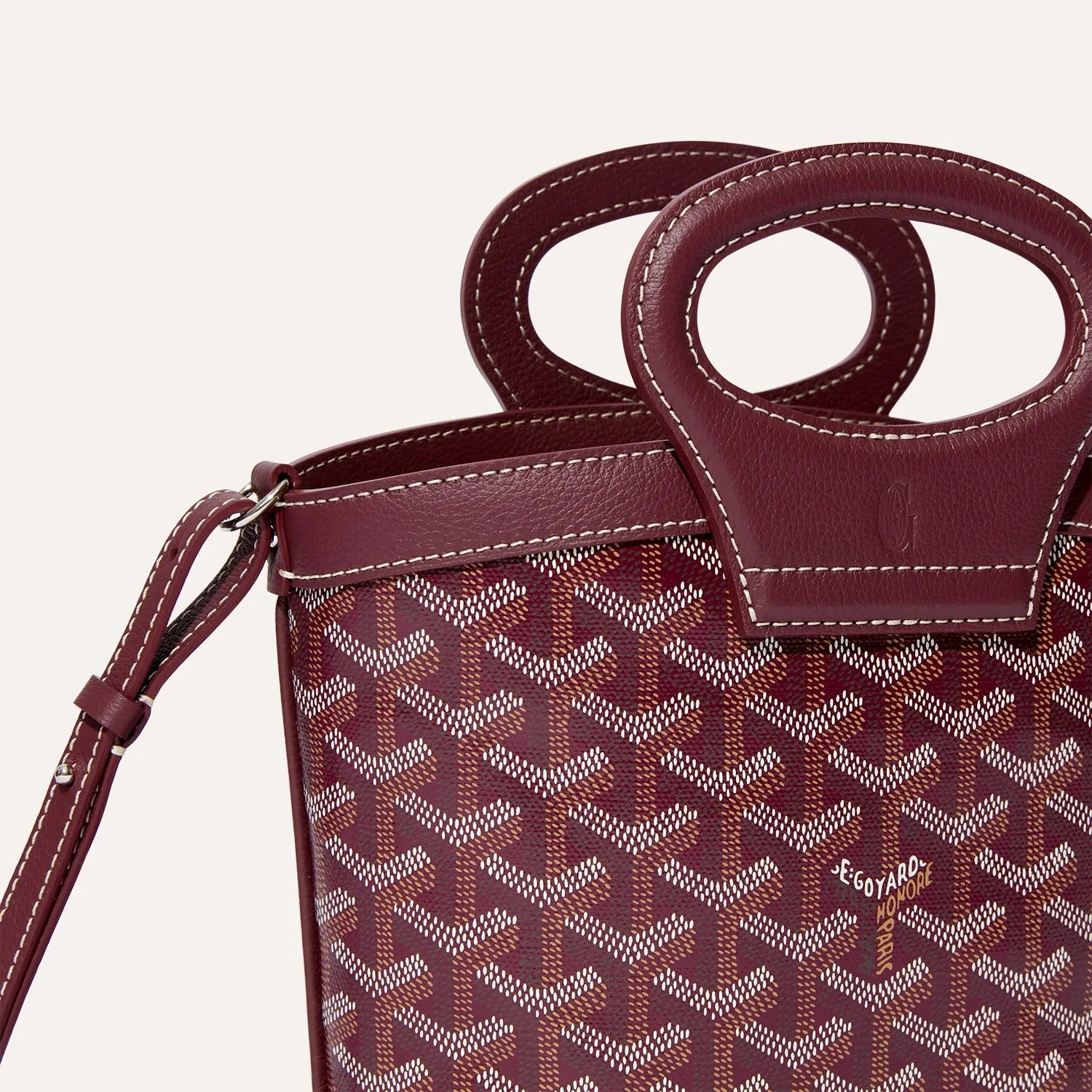 Goyard Beluga Mini Bag Burgundy
