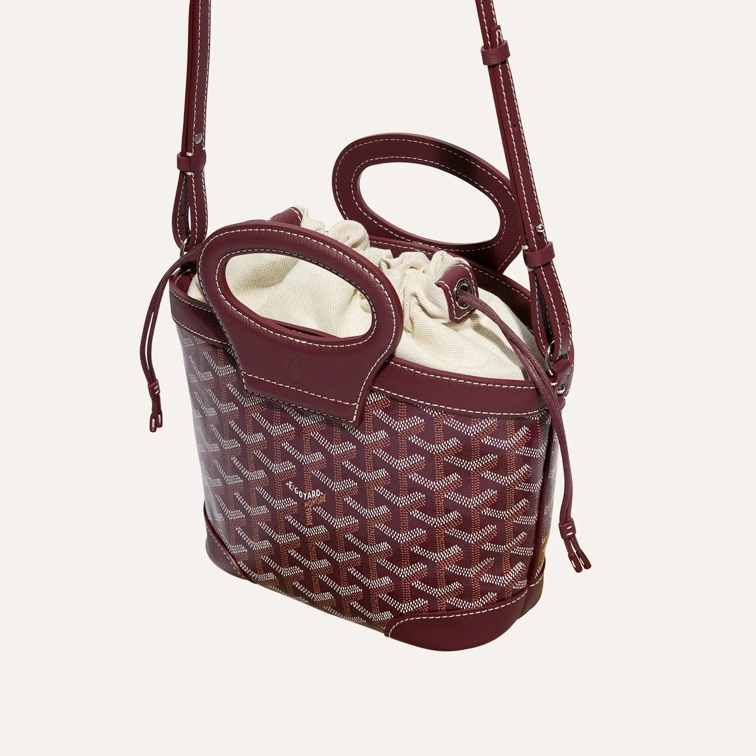 Goyard Beluga Mini Bag Burgundy