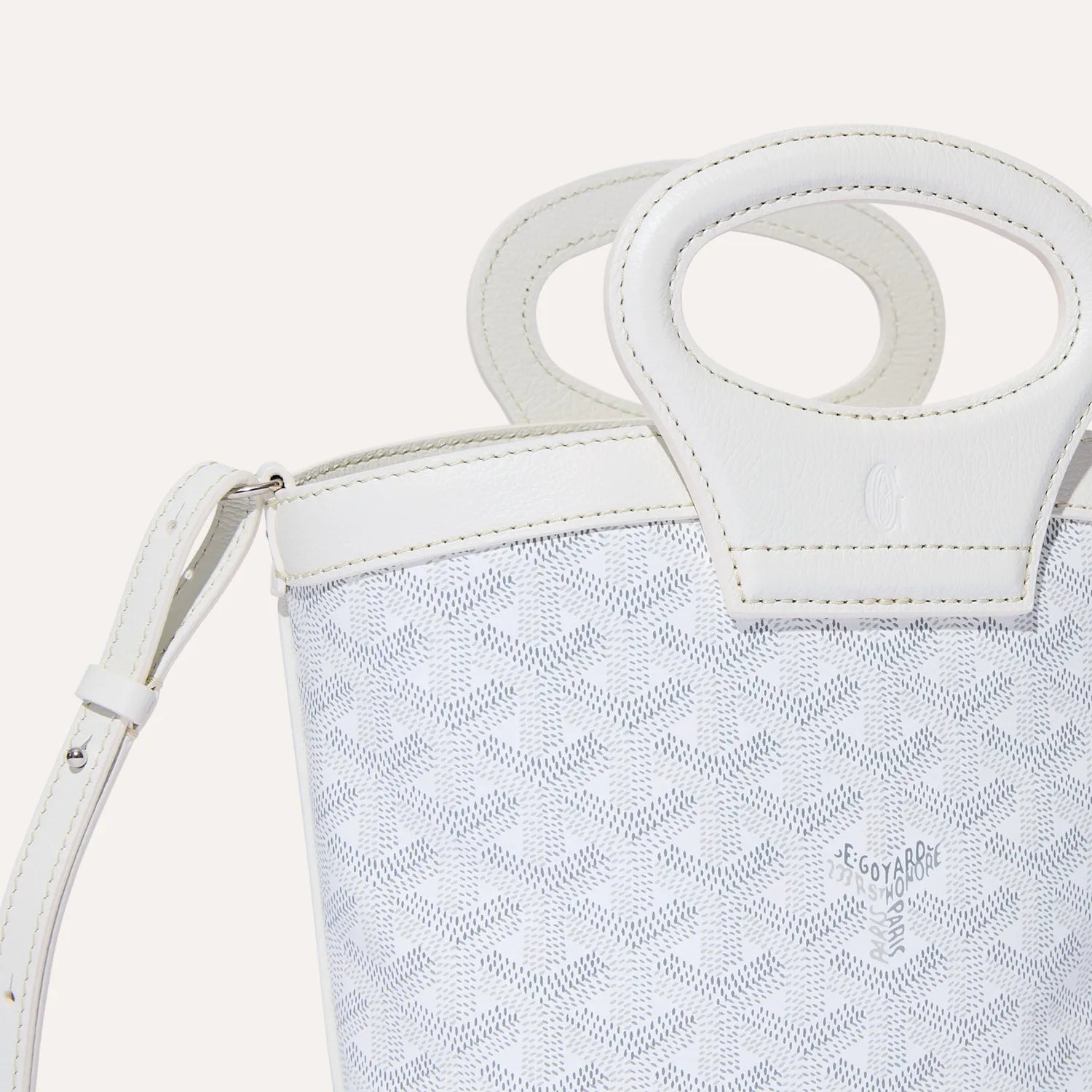 Goyard Beluga Mini Bag White