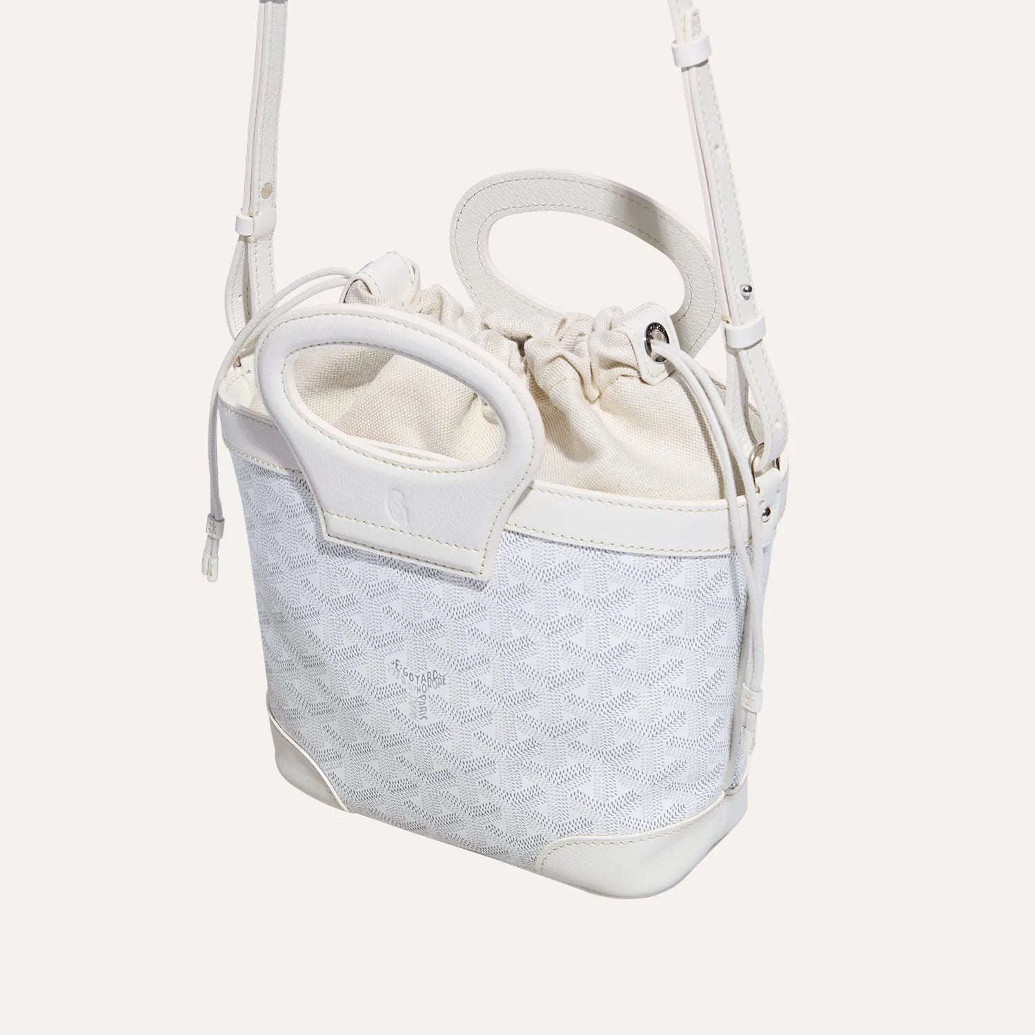 Goyard Beluga Mini Bag White