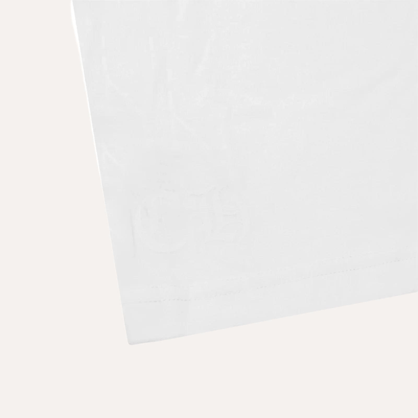 Chrome Hearts Horse Shoe Pocket Logo White T Shirt