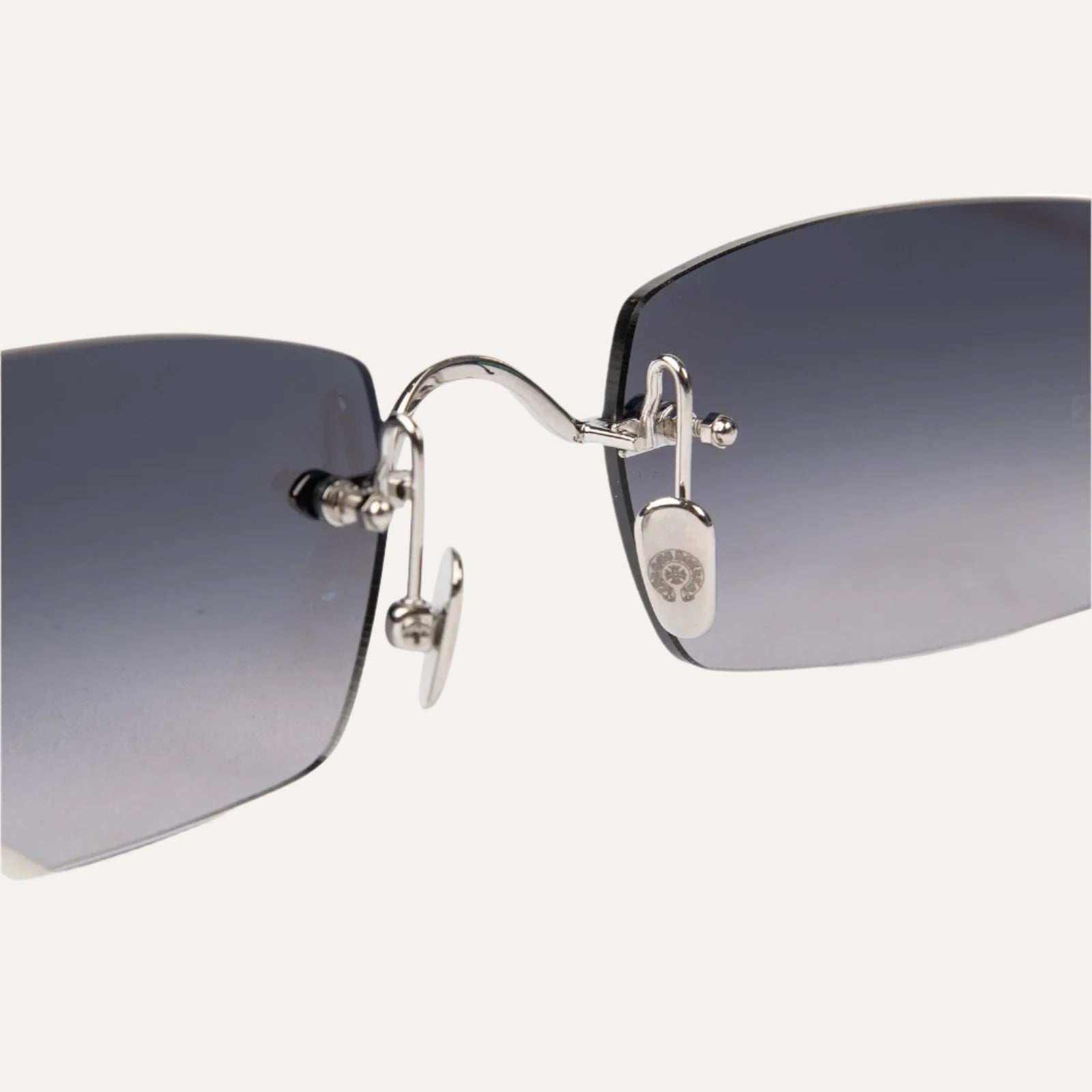 Chrome Hearts Pills III Silver Black Sunglasses