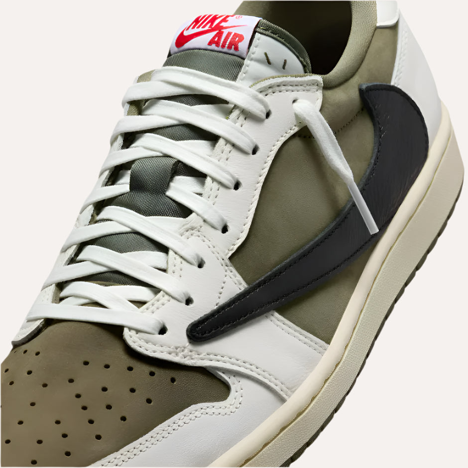 Travis Scott x Air Jordan 1 Low OG Medium Olive