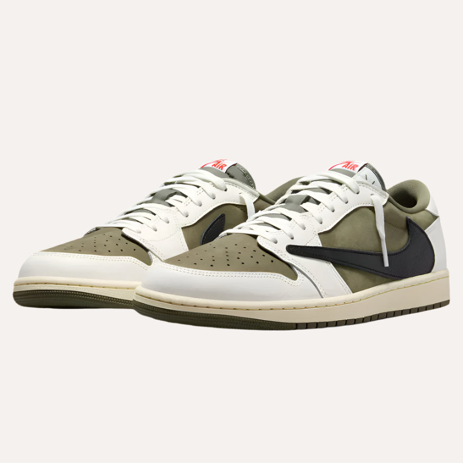 Travis Scott x Air Jordan 1 Low OG Medium Olive