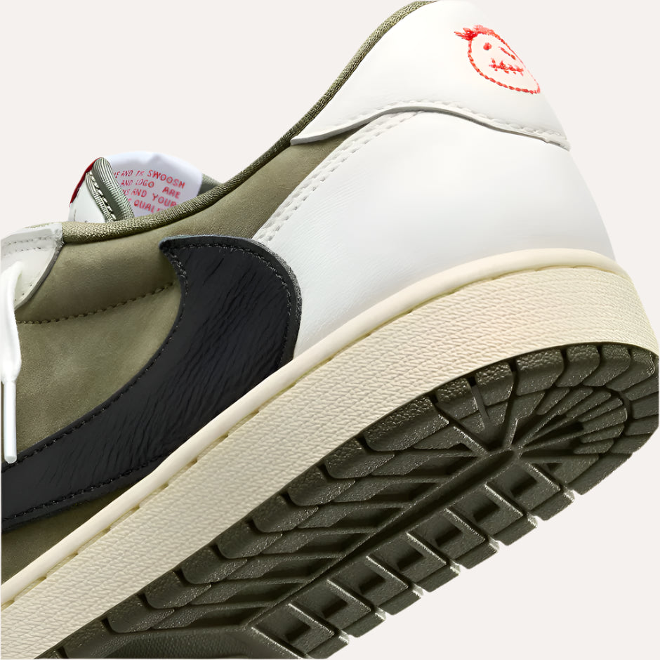 Travis Scott x Air Jordan 1 Low OG Medium Olive