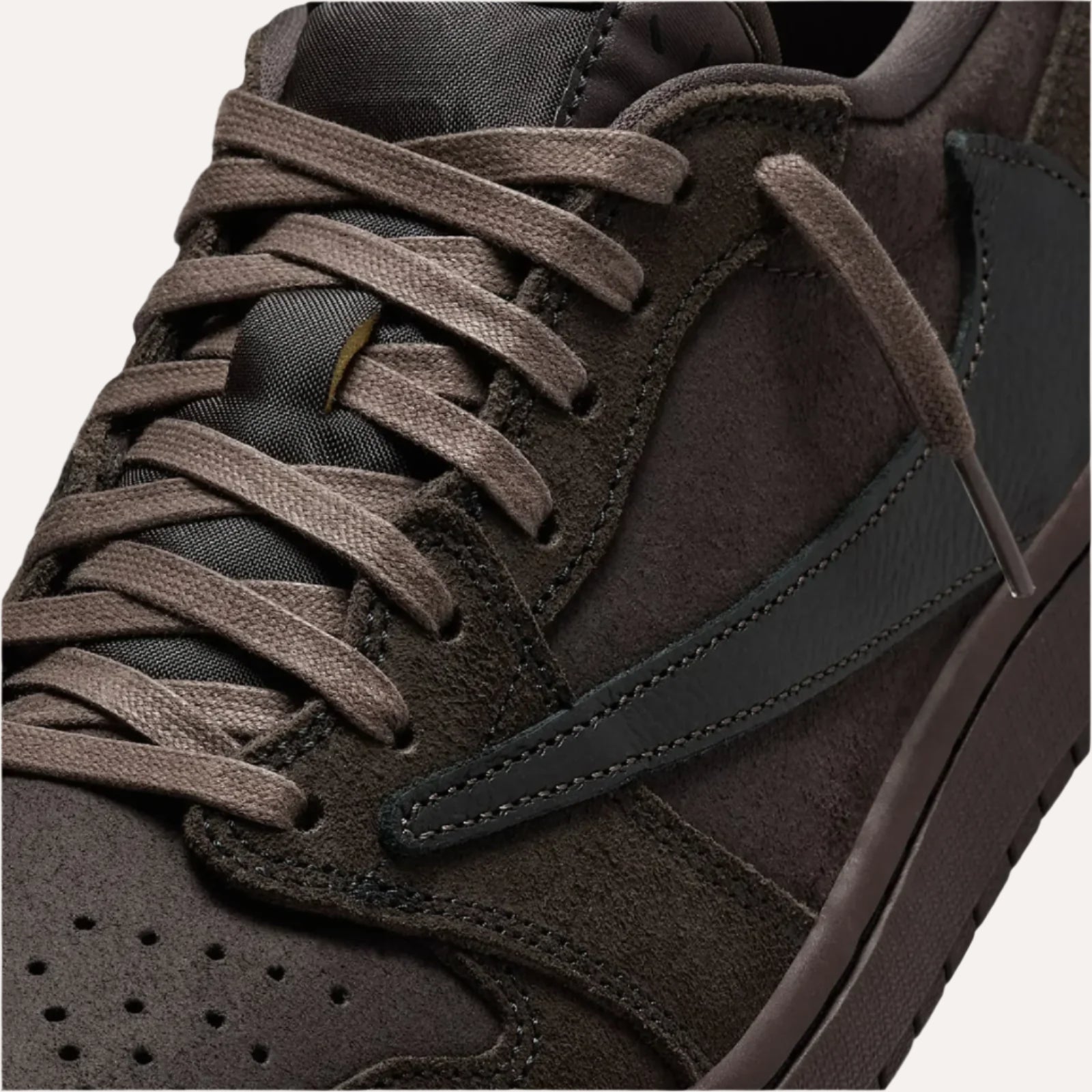 Travis Scott x Air Jordan 1 Low OG SP Velvet Brown