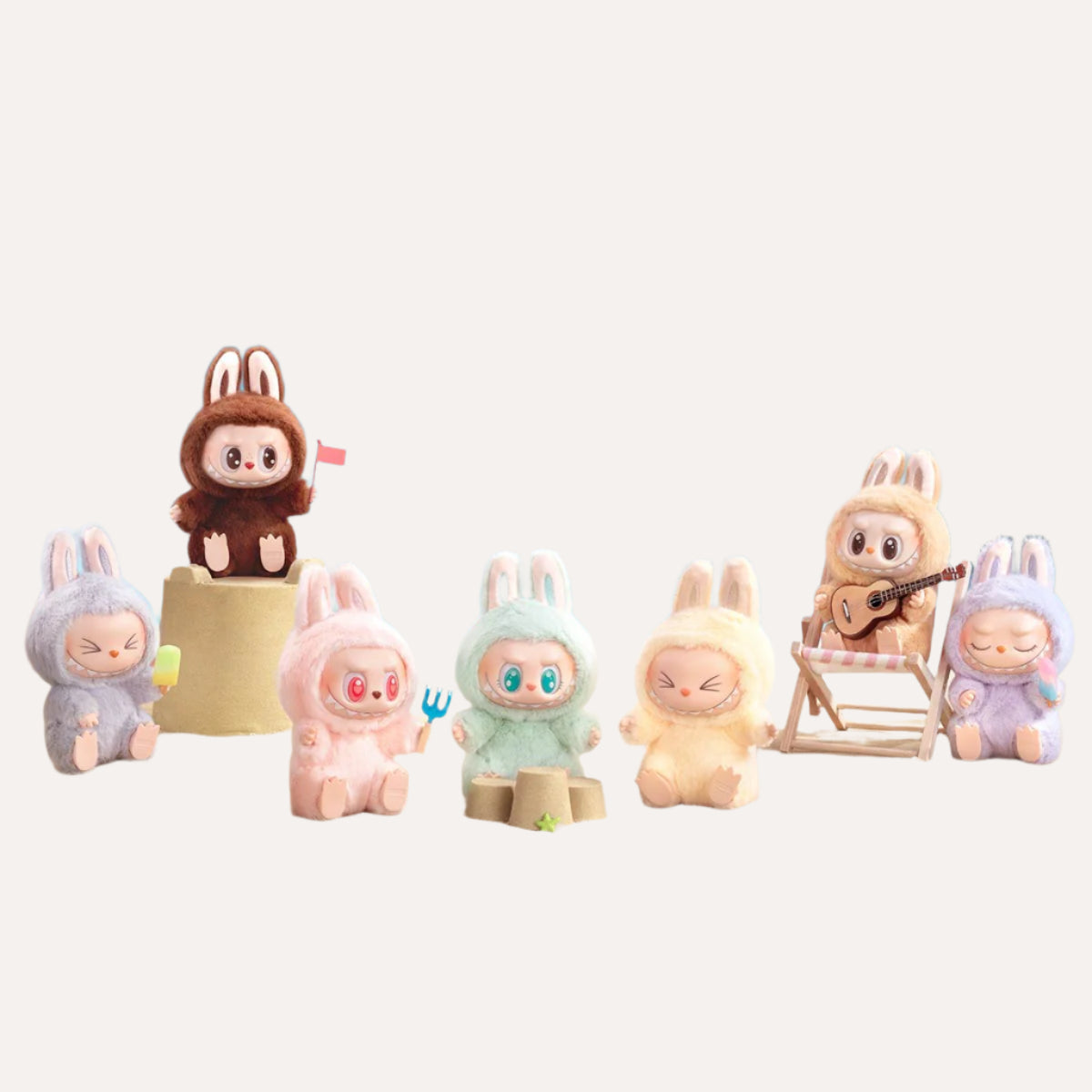 POP MART THE MONSTERS LABUBU Have a Seat Vinyl Plush Blind Box