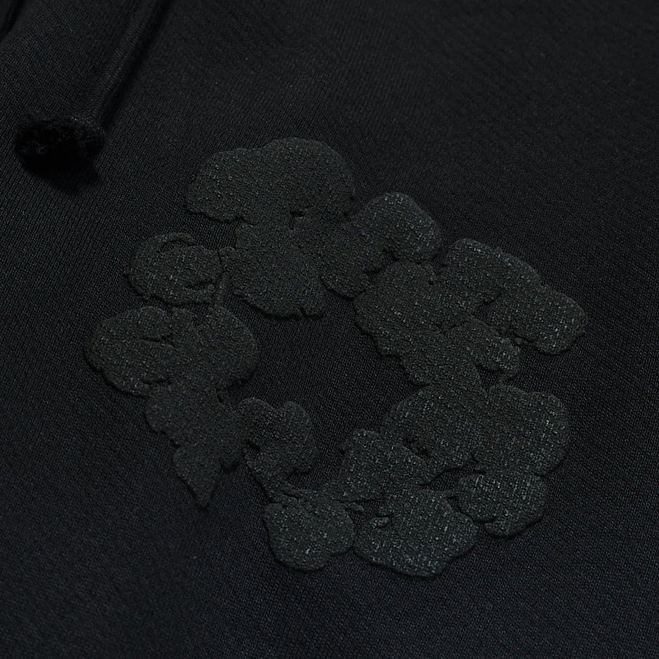 Denim Tears The Mono Cotton Wreath Sweatpants Black