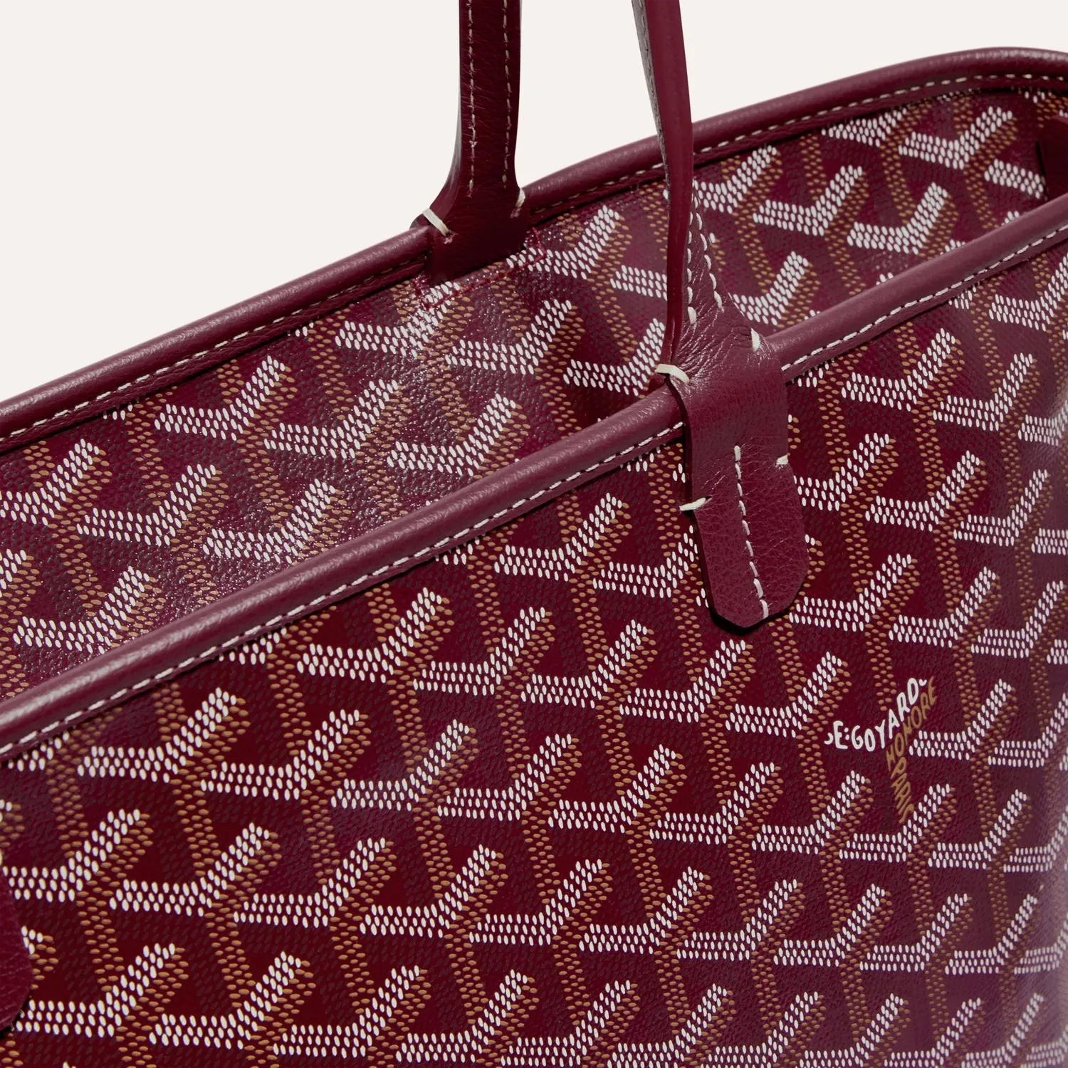 Goyard Artois PM Bag Burgundy
