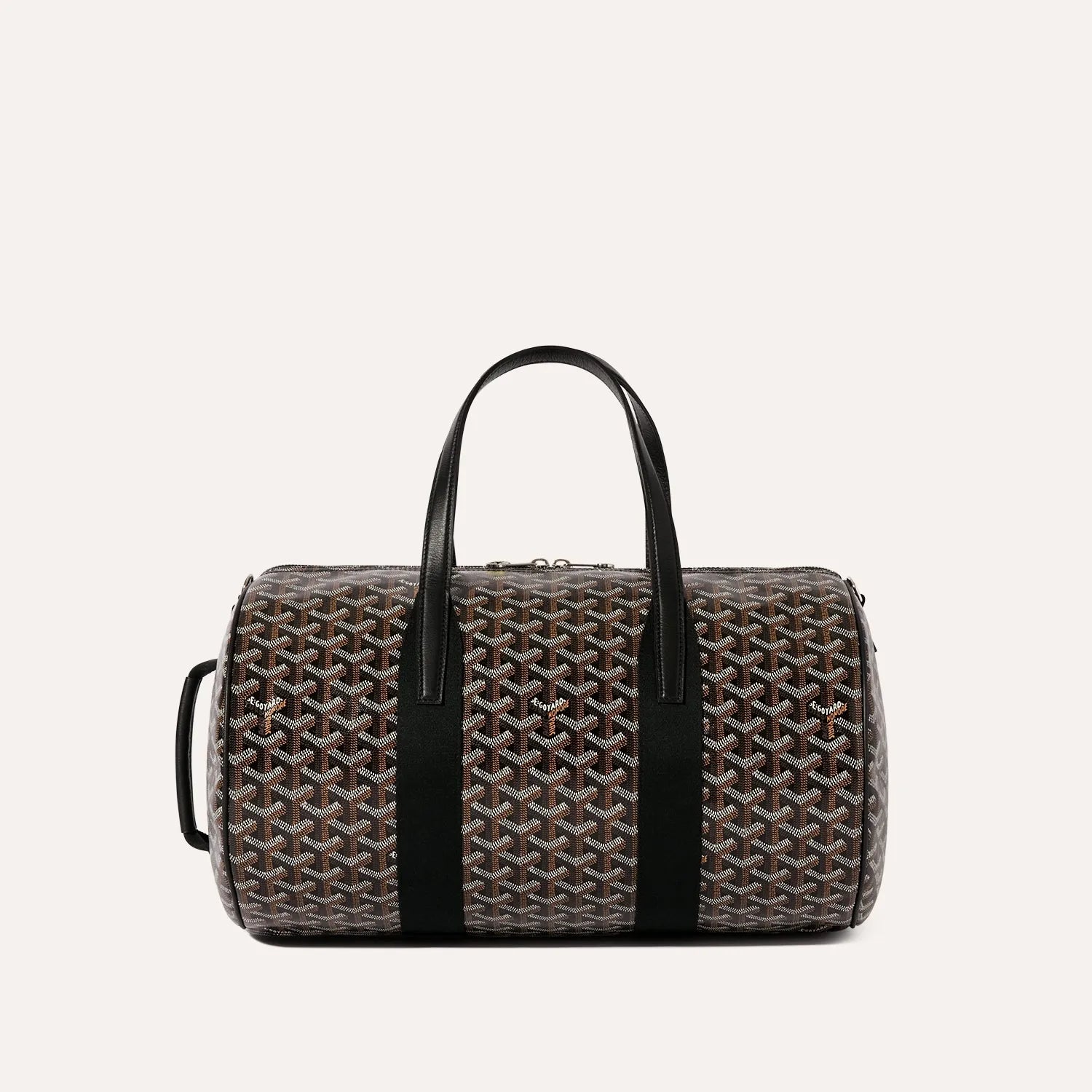 Goyard Barrel 40 Sports Bag Black