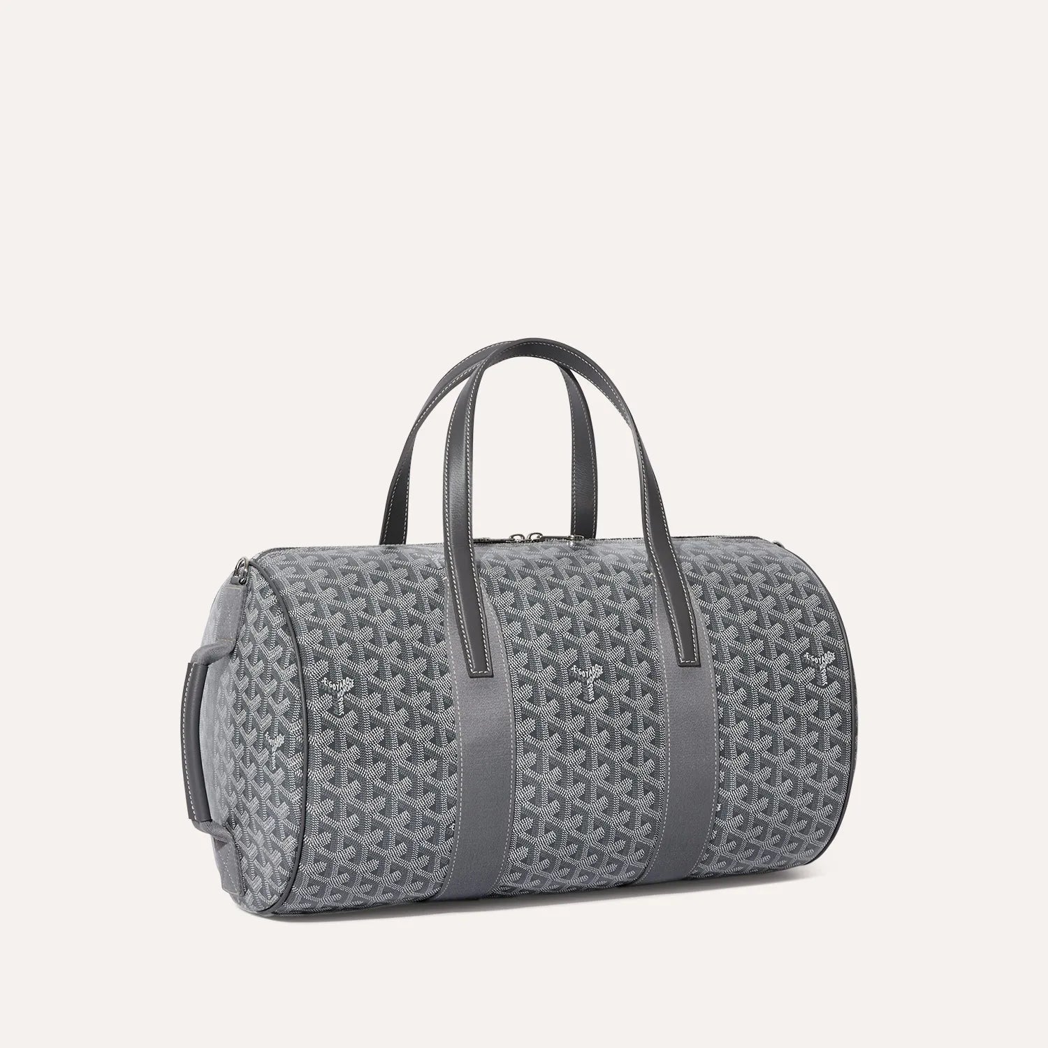 Goyard Barrel 40 Sports Bag Grey
