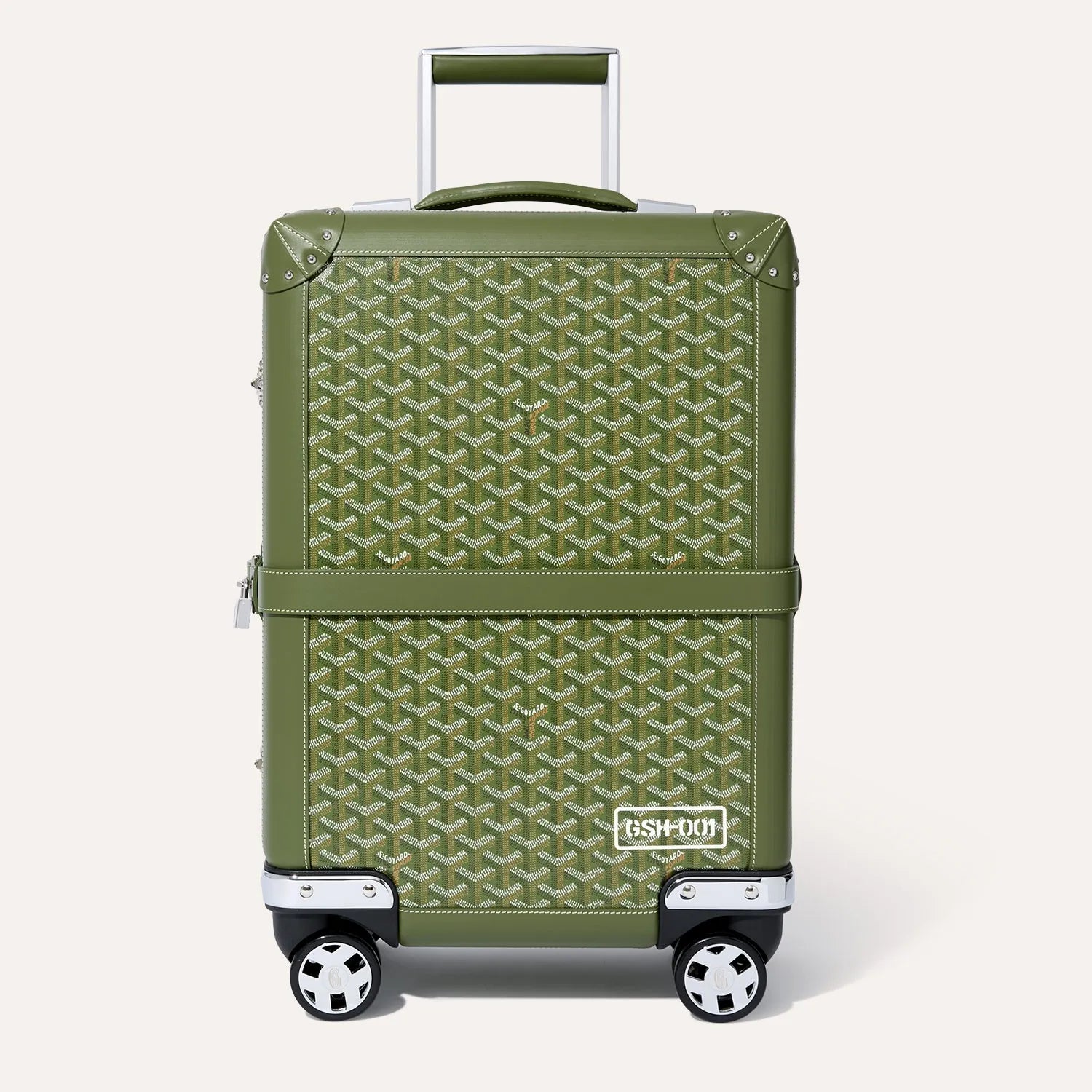 Goyard Bourget PM Trolley Case Khaki
