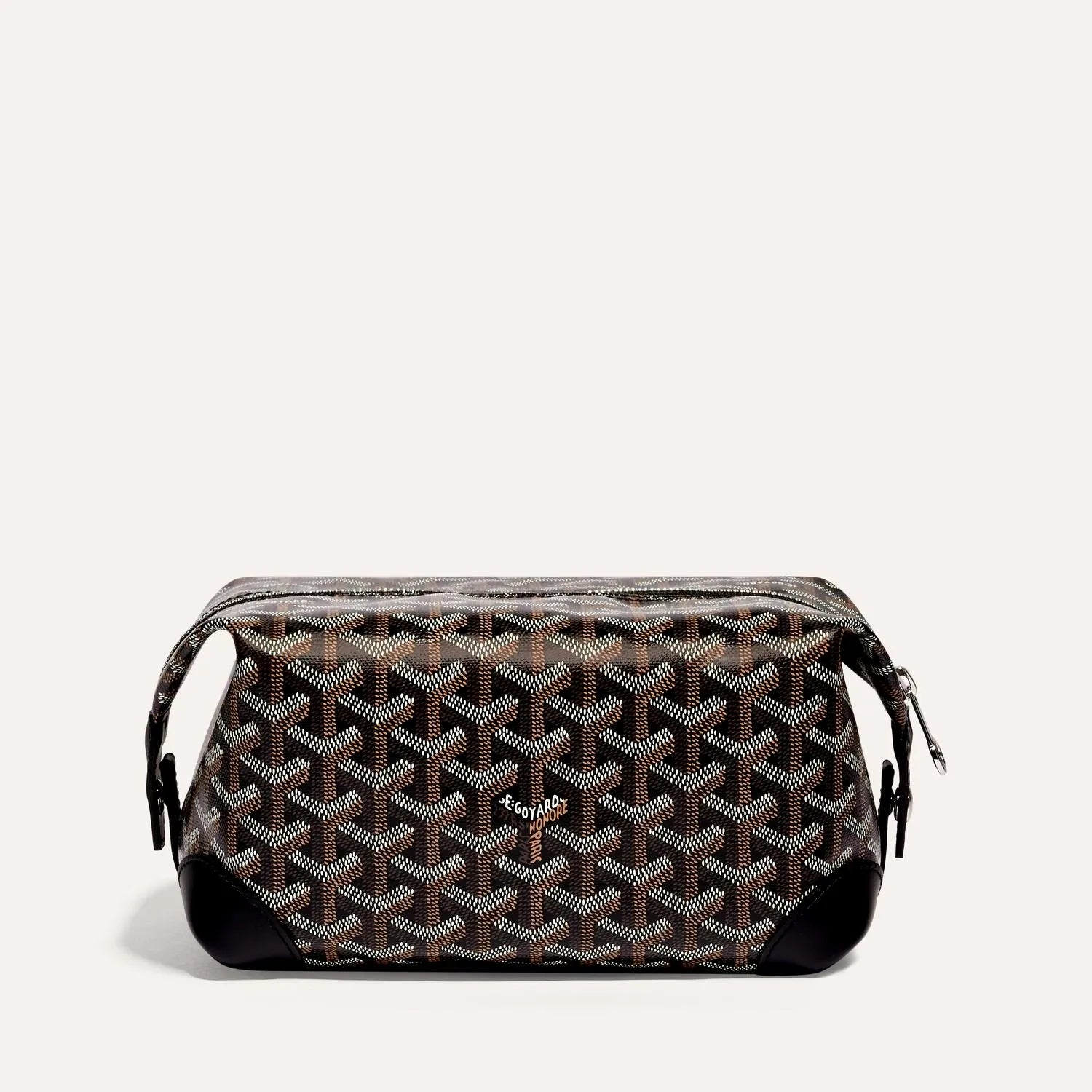 Goyard Bowling 25 Black Toiletry Bag
