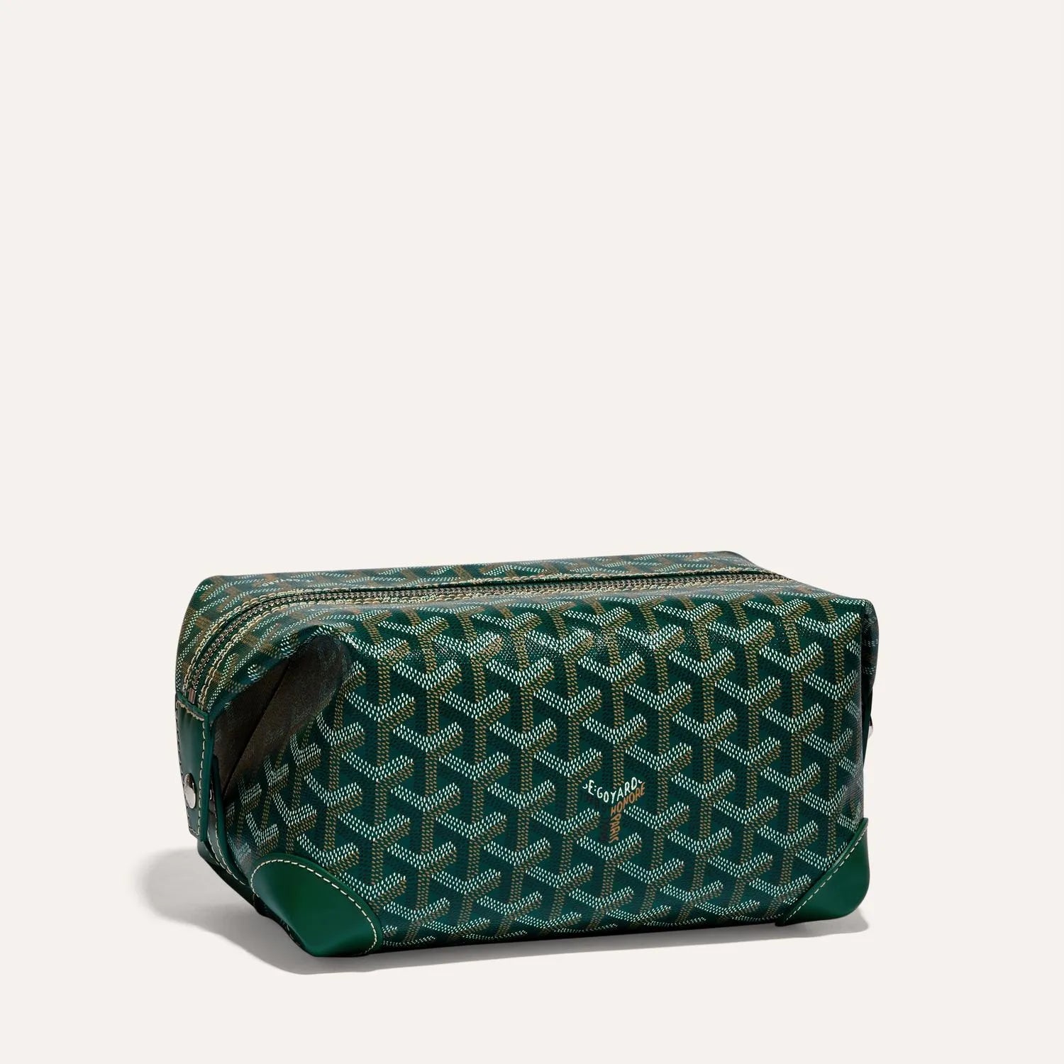 Goyard Bowling 25 Green Toiletry Bag