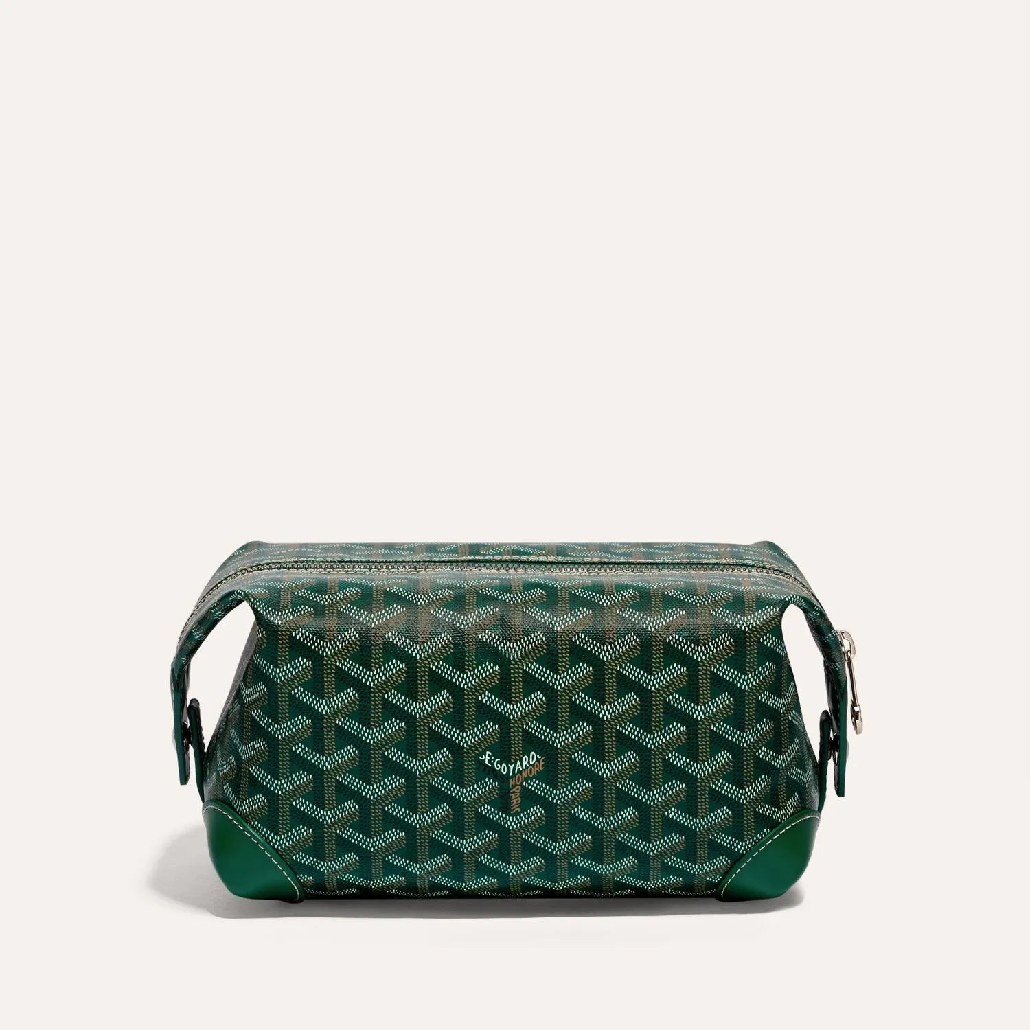 Goyard Bowling 25 Green Toiletry Bag