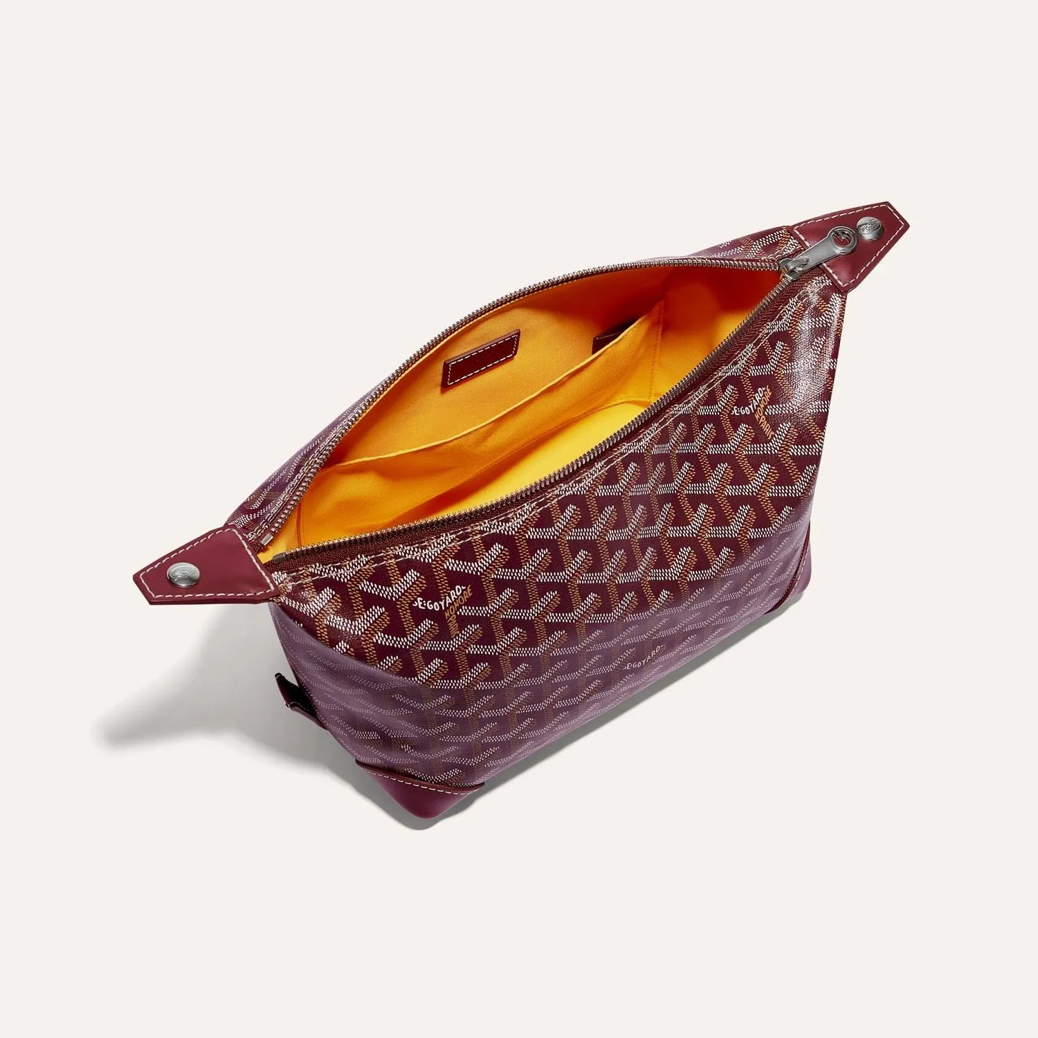 Goyard Bowling 25 Burgundy Toiletry Bag
