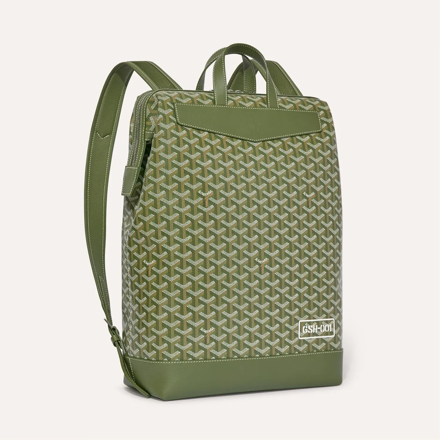 Goyard Cisalpin Backpack Khaki