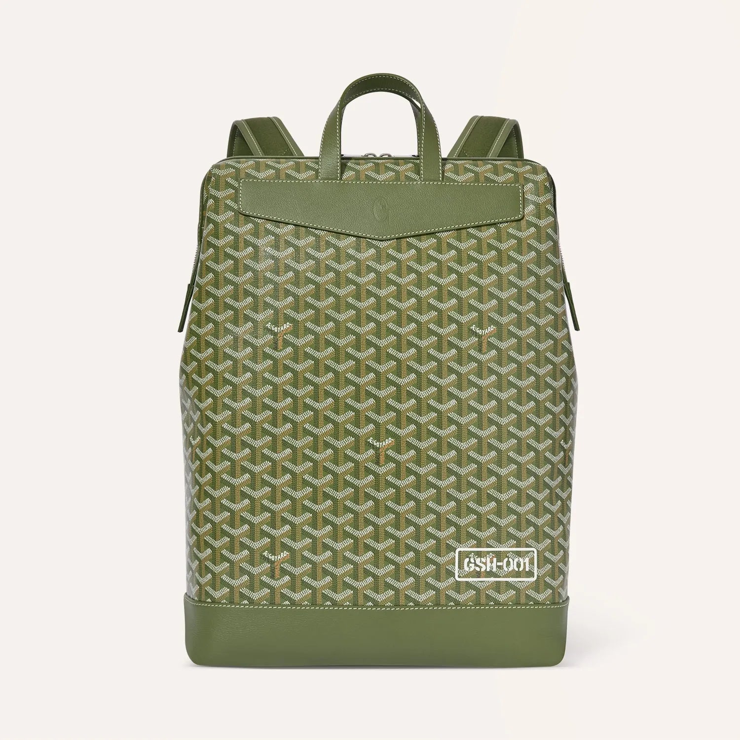 Goyard Cisalpin Backpack Khaki