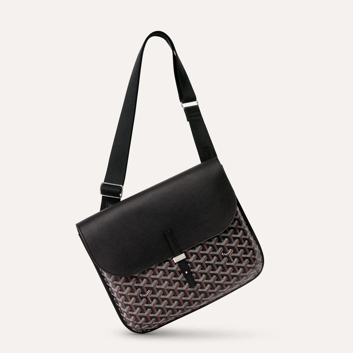 Goyard Coursier Messenger Bag Black