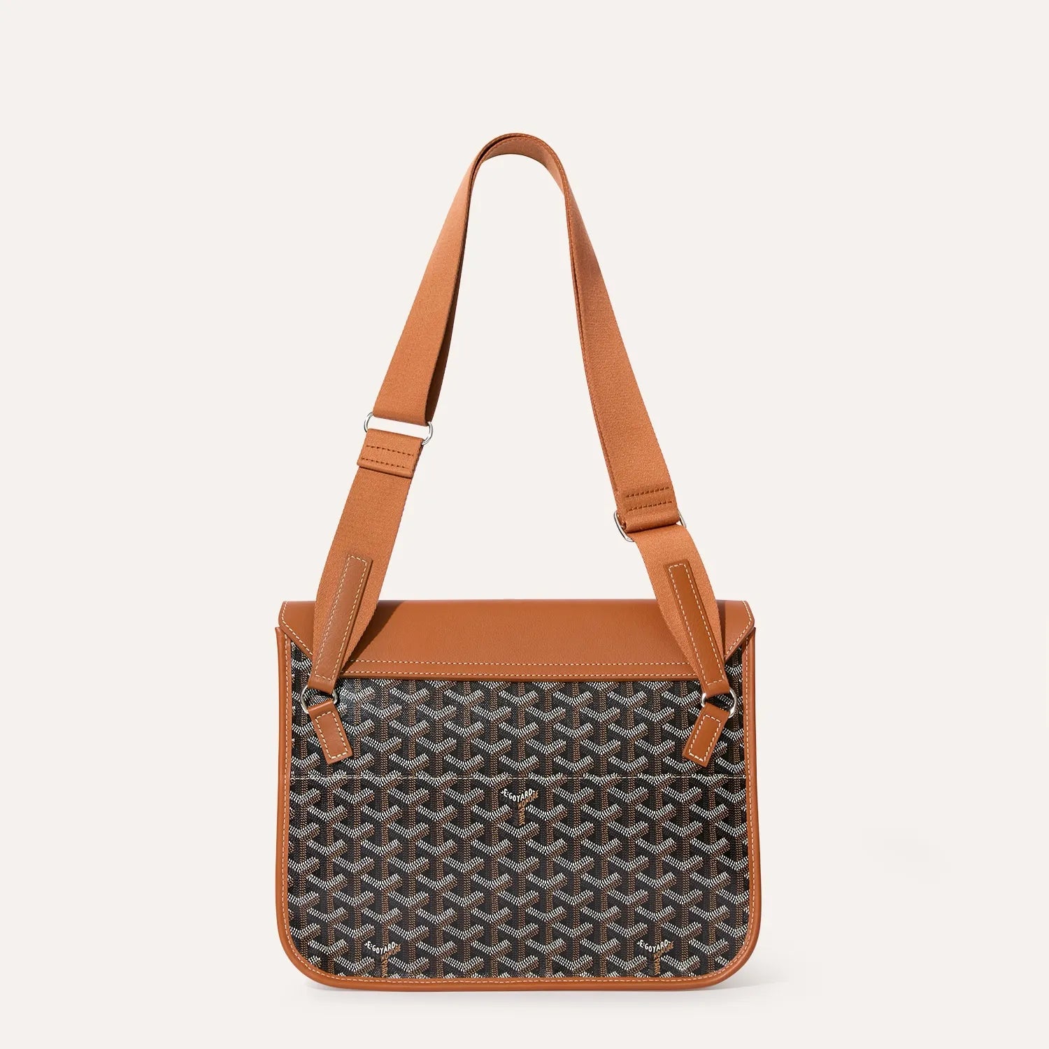 Goyard Coursier Messenger Bag Black & Tan