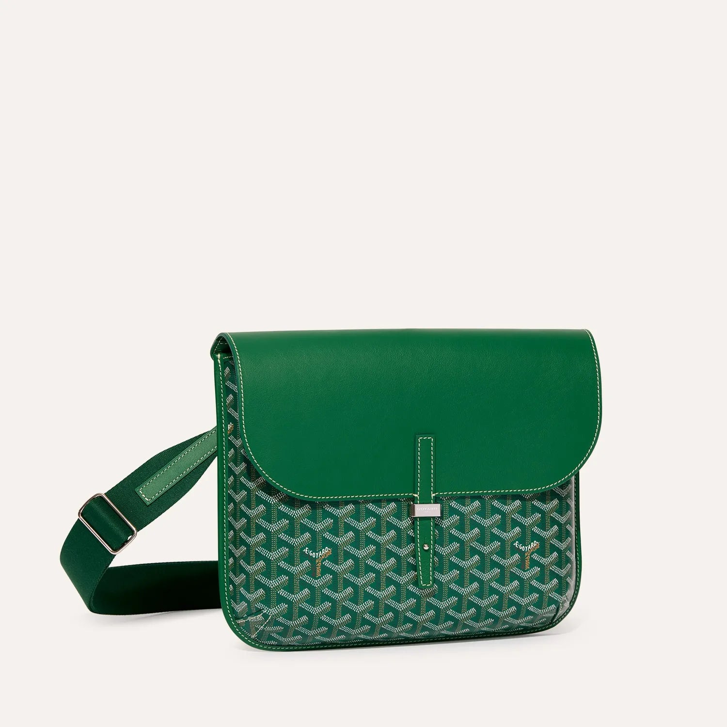 Goyard Coursier Messenger Bag Green