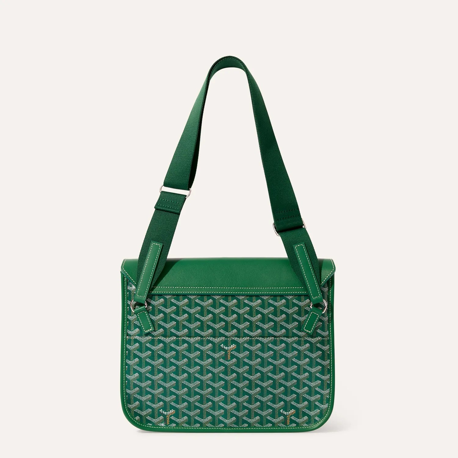 Goyard Coursier Messenger Bag Green