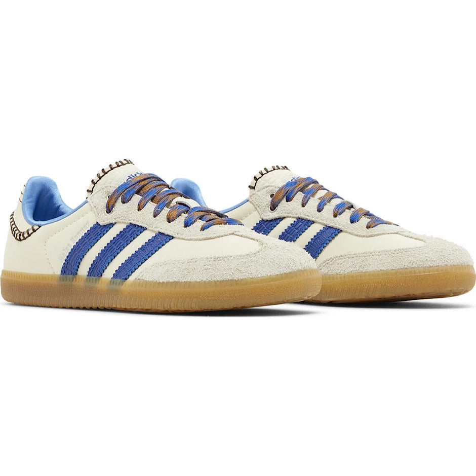 Adidas Wales Bonner Samba Nylon Wonder Clay Royal Blue