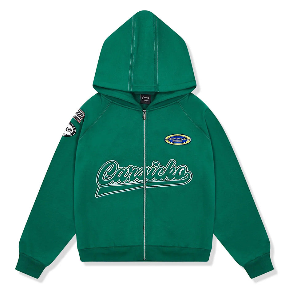 Carsicko Racing Club Green Hoodie