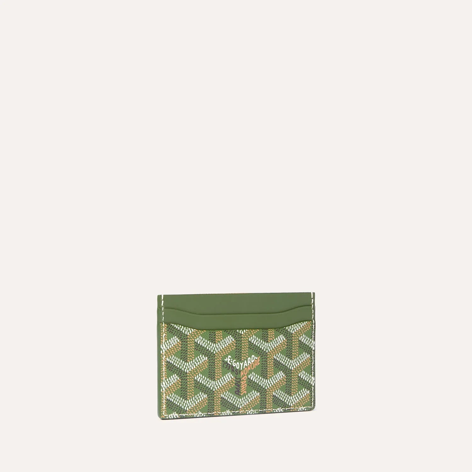 Goyard Saint-Sulpice Card Wallet Khaki